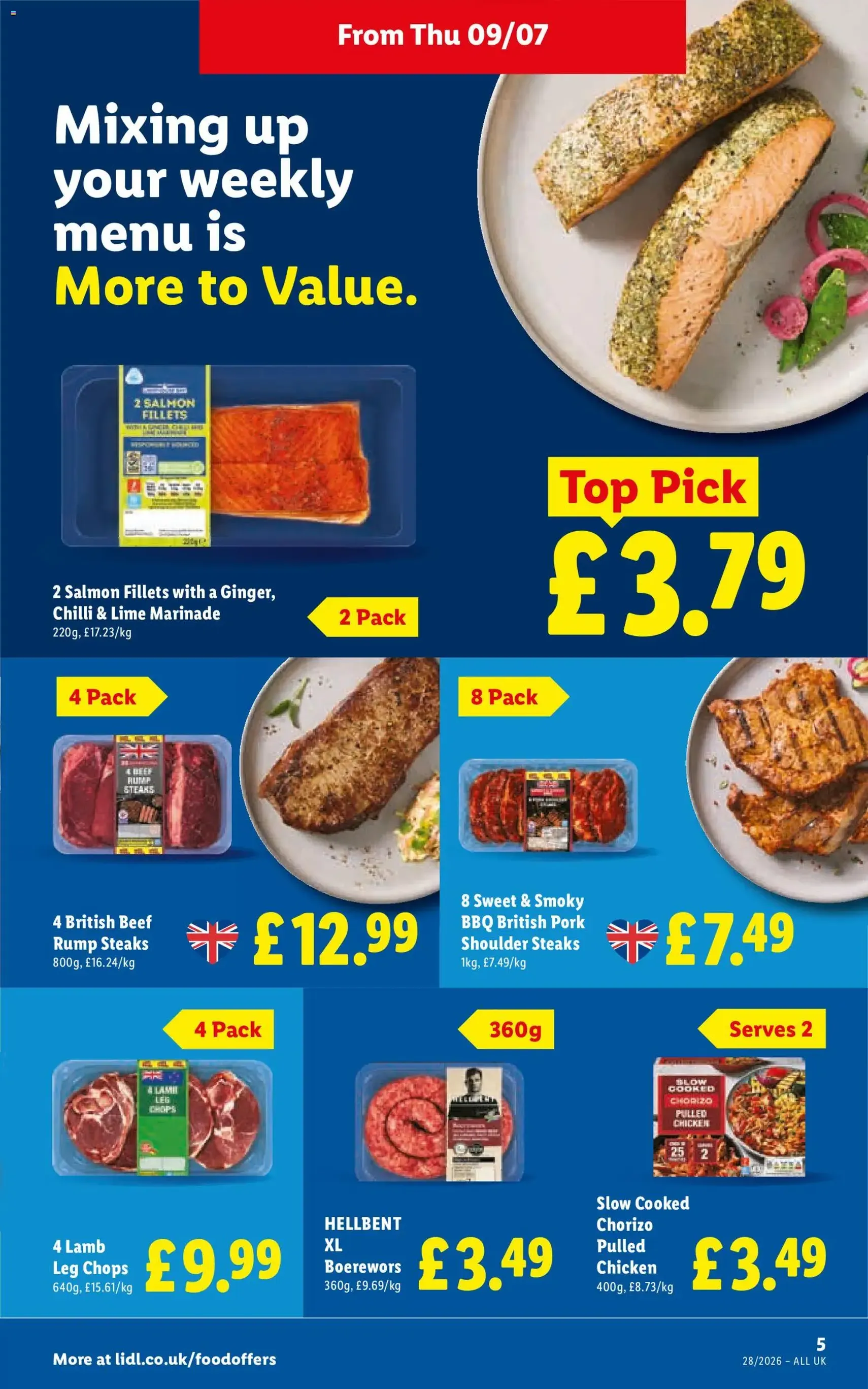 Weekly offers Lidl - valid flyer from 09/07/2026, page 5 of 28