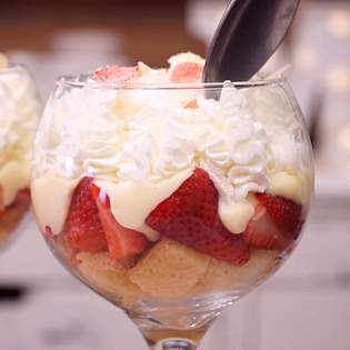 Recipe preview How to make a homemade trifle?