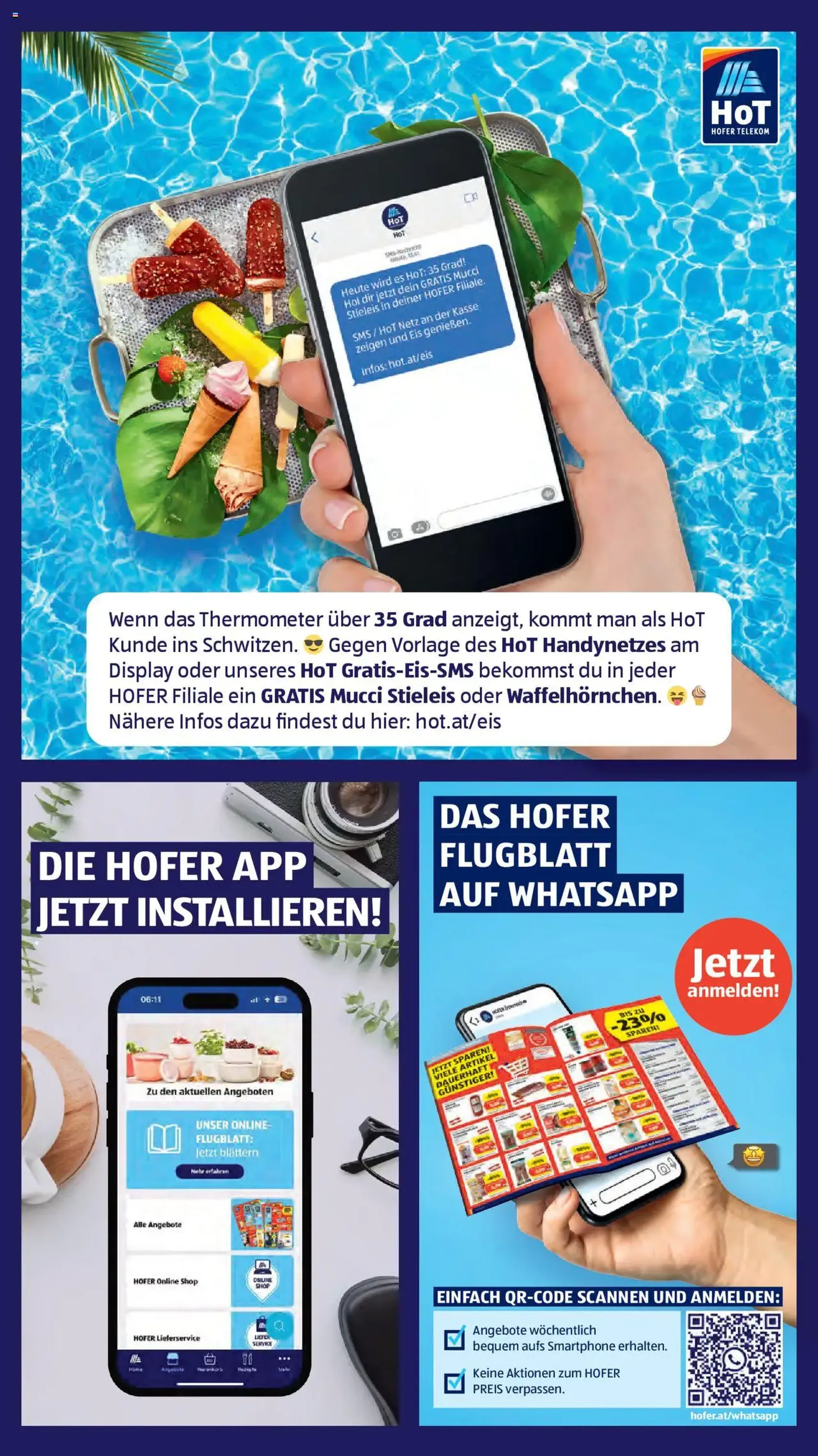 Hofer Flugblatt - Gültiger Prospekt ab 25.07.2025, Seite 3 von insgesamt 41 Hofer Flugblatt - Gültiger Prospekt ab 25.07.2025, Seite 3 von insgesamt 41