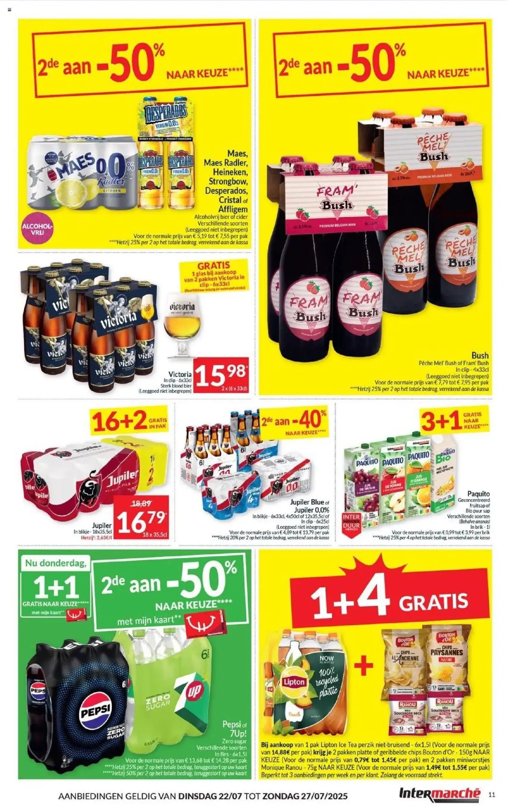 Intermarché folder week 30 - geldige folder vanaf 22/07/2025 pagina 11 van 14 Intermarché folder week 30 - geldige folder vanaf 22/07/2025 pagina 11 van 14