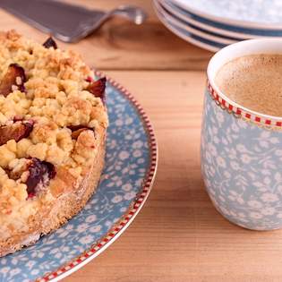 Recipe preview Autumn crumble cake