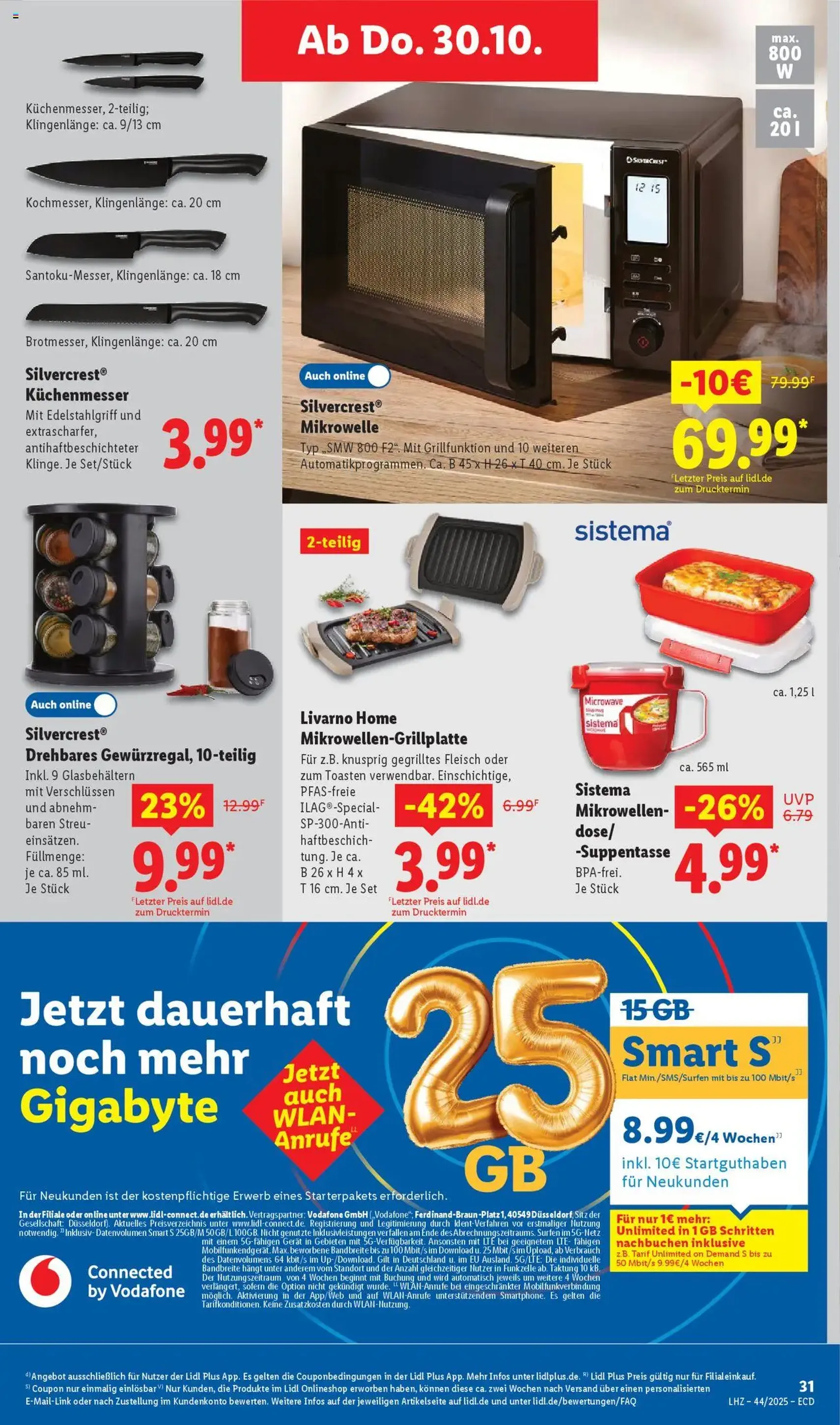 Lidl - Prospekt - Gültiger Prospekt ab 27.10.2025, Seite 51 von insgesamt 67 Lidl - Prospekt - Gültiger Prospekt ab 27.10.2025, Seite 51 von insgesamt 67