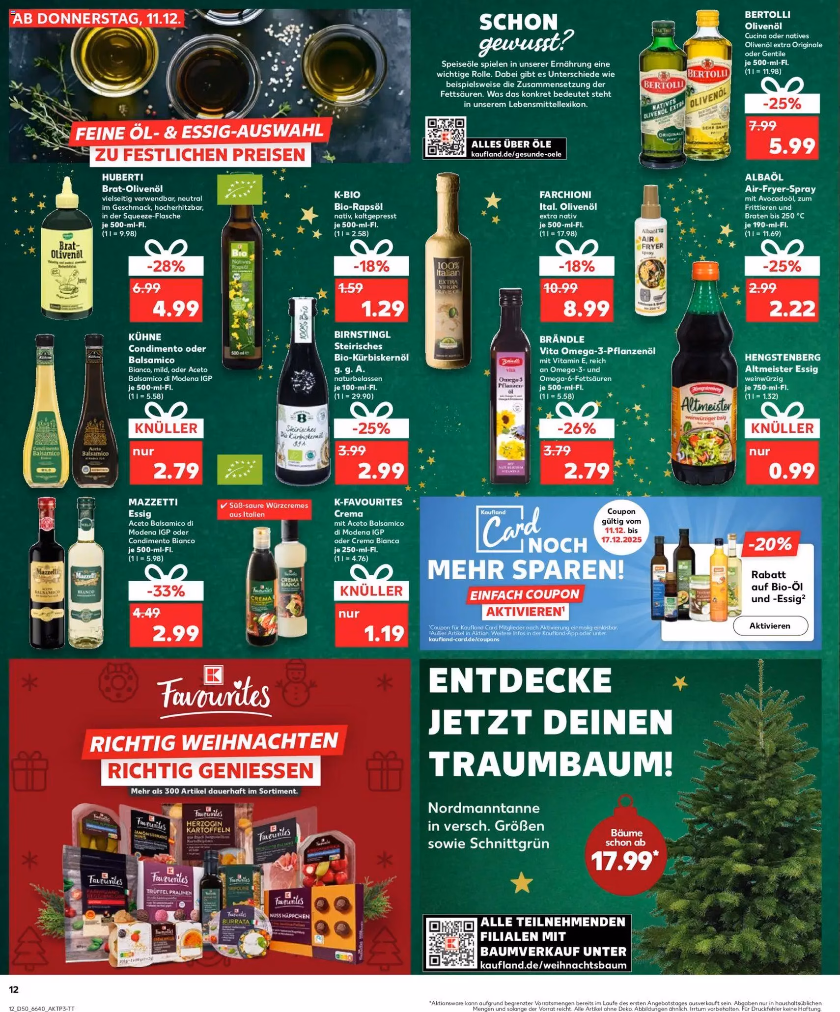Kaufland Prospekt - Gültiger Prospekt ab 11.12.2025, Seite 12 von insgesamt 37
