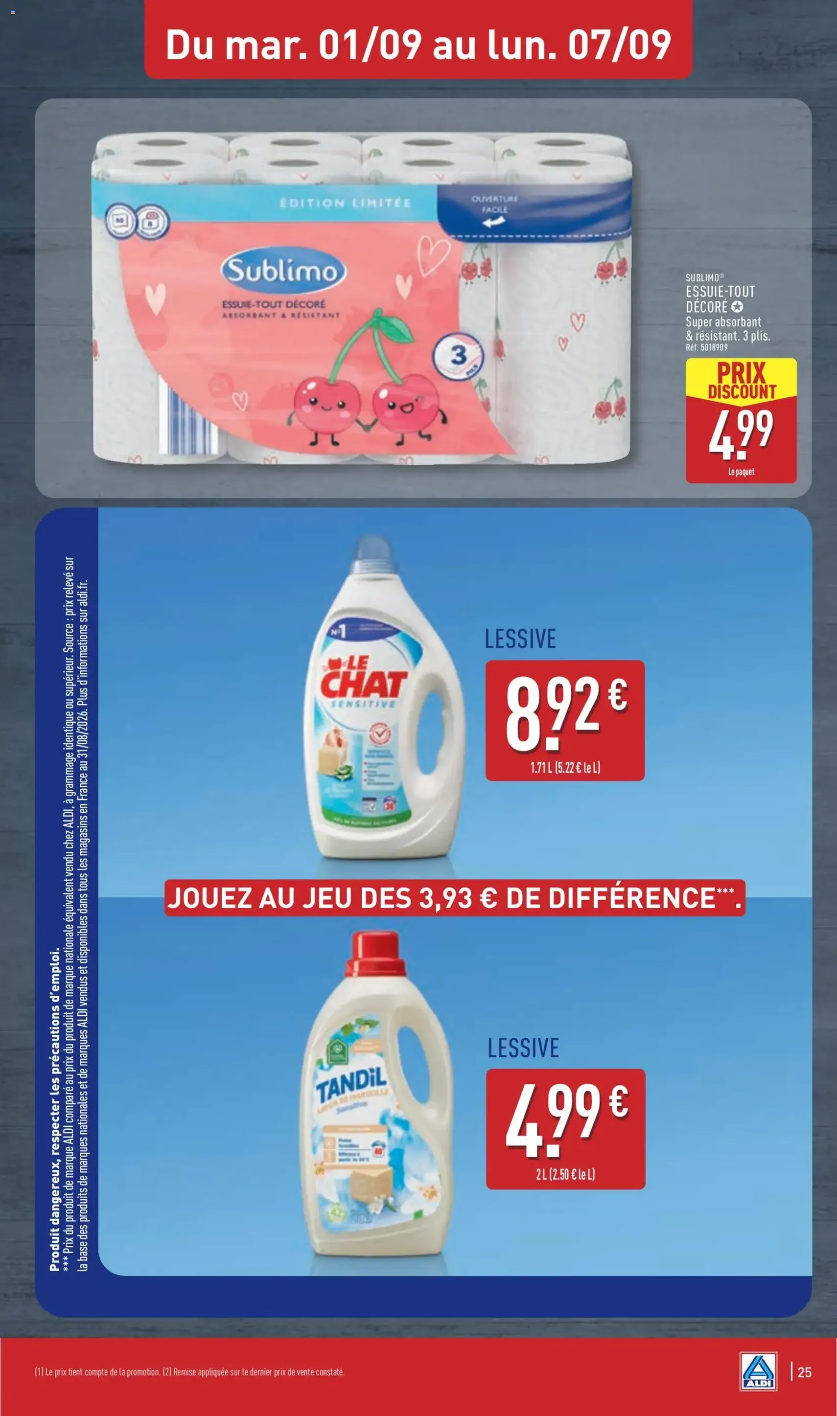 Aldi catalogue - brochure valable à partir du 01/09/2026, page 29 sur 56