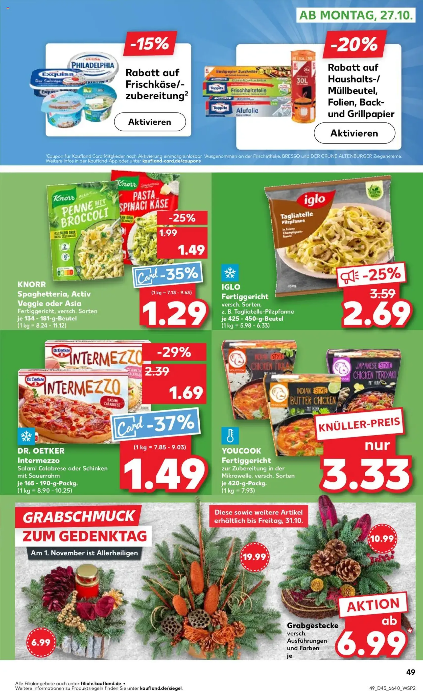 Kaufland Prospekt - Gültiger Prospekt ab 23.10.2025, Seite 49 von insgesamt 61 Kaufland Prospekt - Gültiger Prospekt ab 23.10.2025, Seite 49 von insgesamt 61