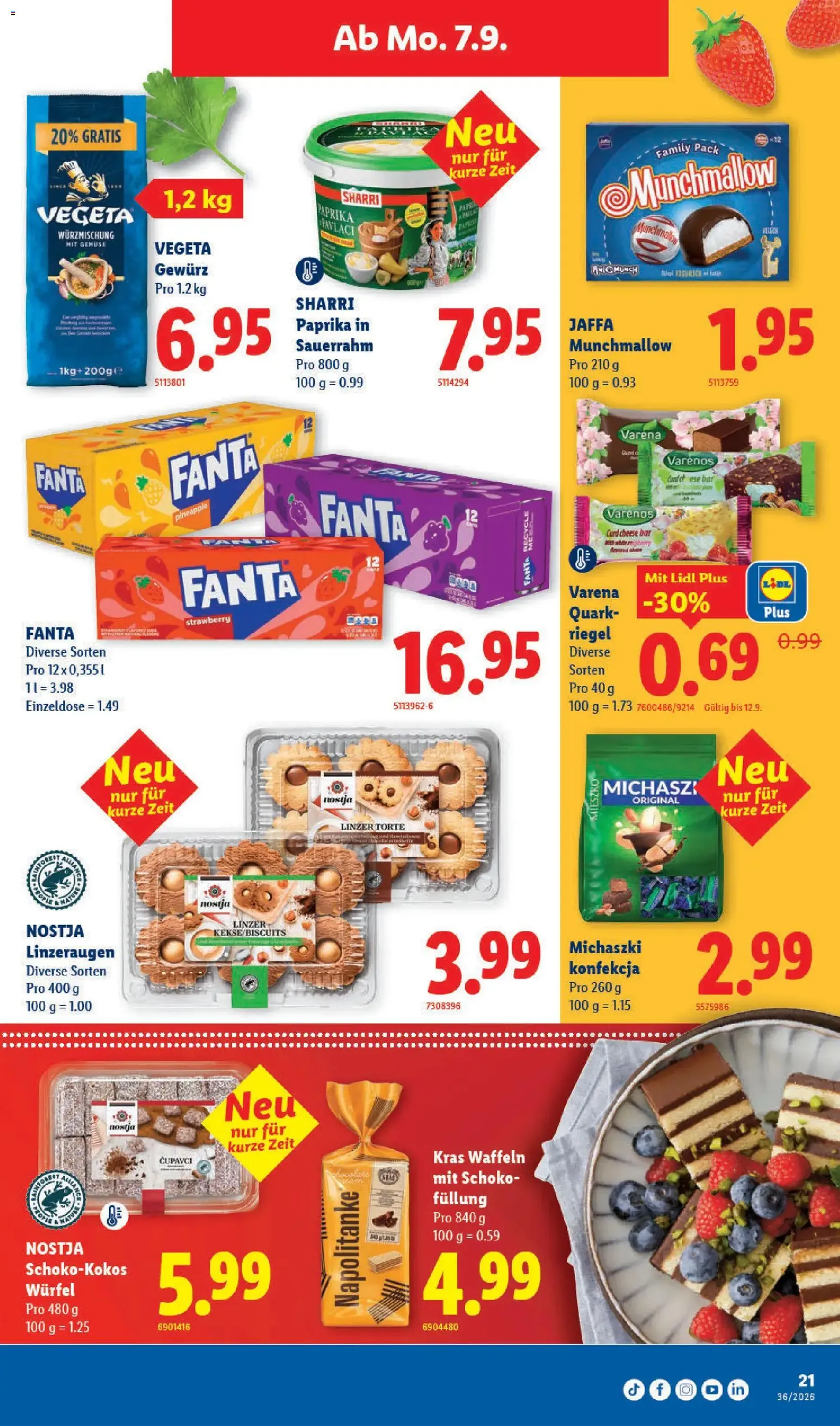 Lidl aktionen - Gültiger Prospekt ab 03.09.2026, Seite 25 von insgesamt 41