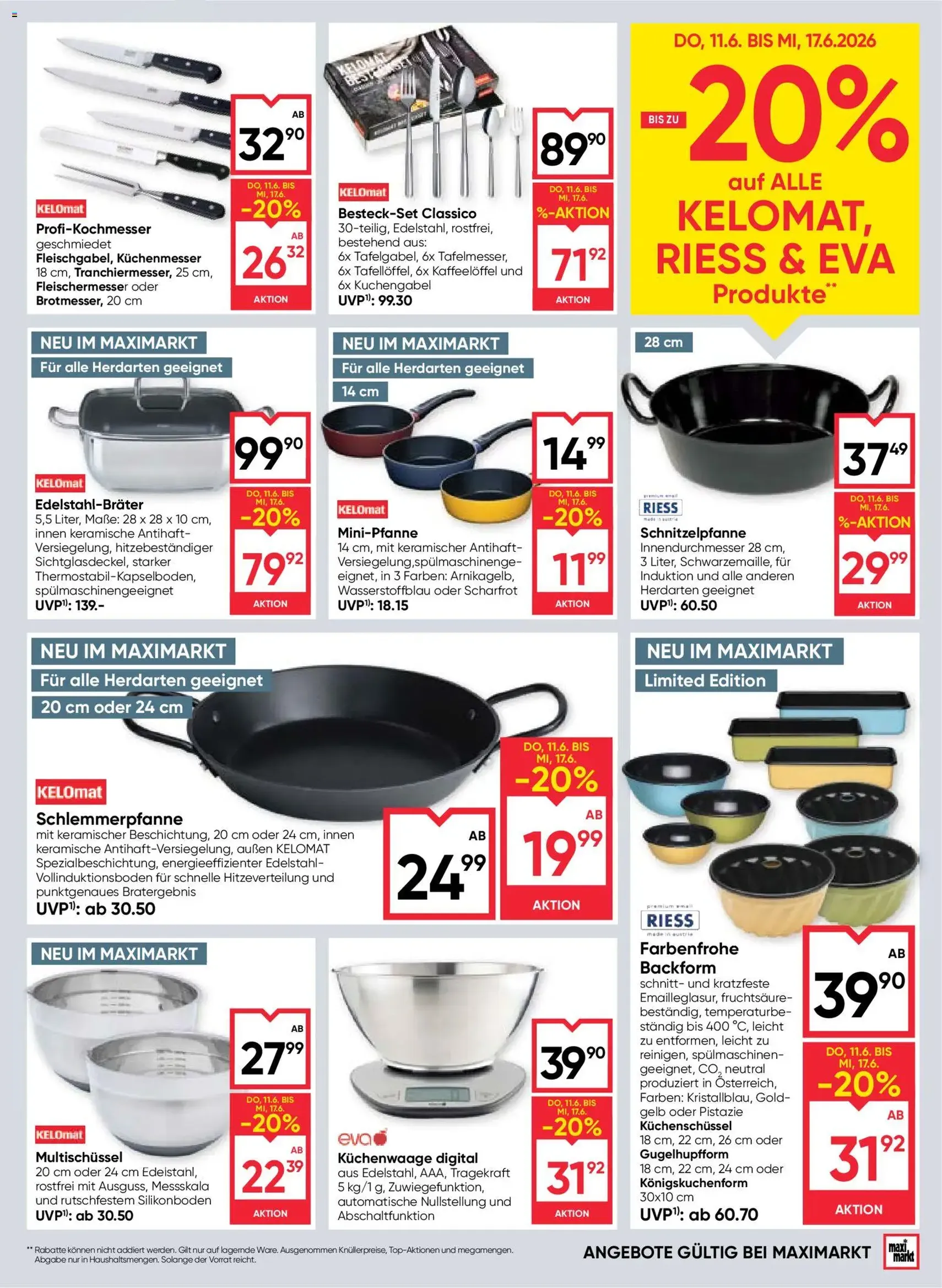 Maximarkt Flugblatt - Gültiger Prospekt ab 11.06.2026, Seite 17 von insgesamt 24