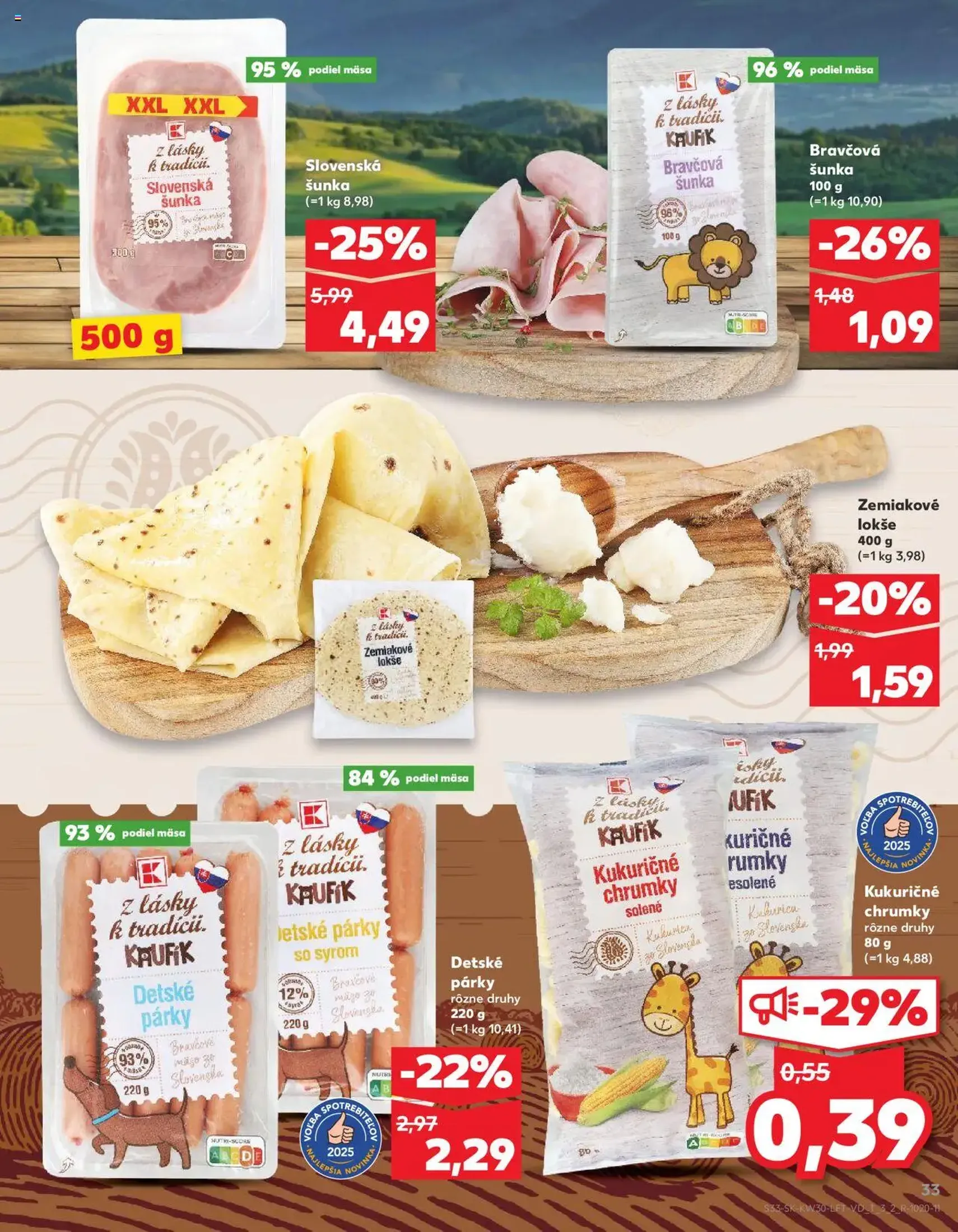 Kaufland Bratislava-Dúbravka - platný leták od 24.07.2025 strana 33 z 76 Kaufland Bratislava-Dúbravka - platný leták od 24.07.2025 strana 33 z 76