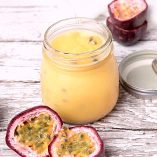 Recipe preview Easy Recipe for Passionfruit Custard