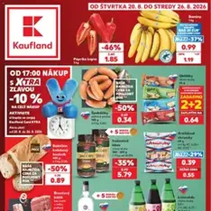 Kaufland leták - náhľad letáku platný od 20.08.2026