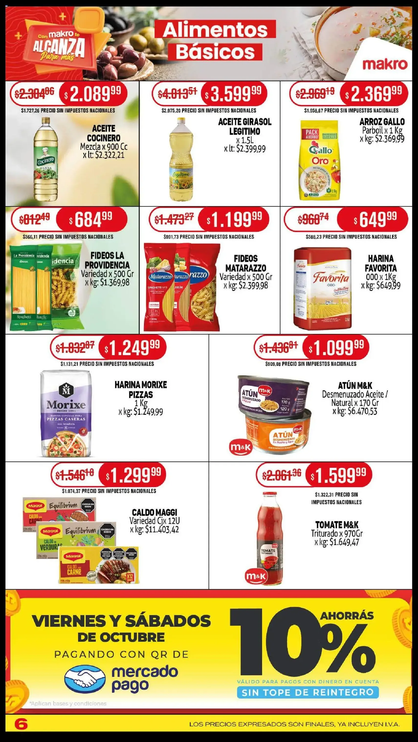 Makro ofertas - folleto válido desde 23/10/2025 página 6 de 15 Makro ofertas - folleto válido desde 23/10/2025 página 6 de 15