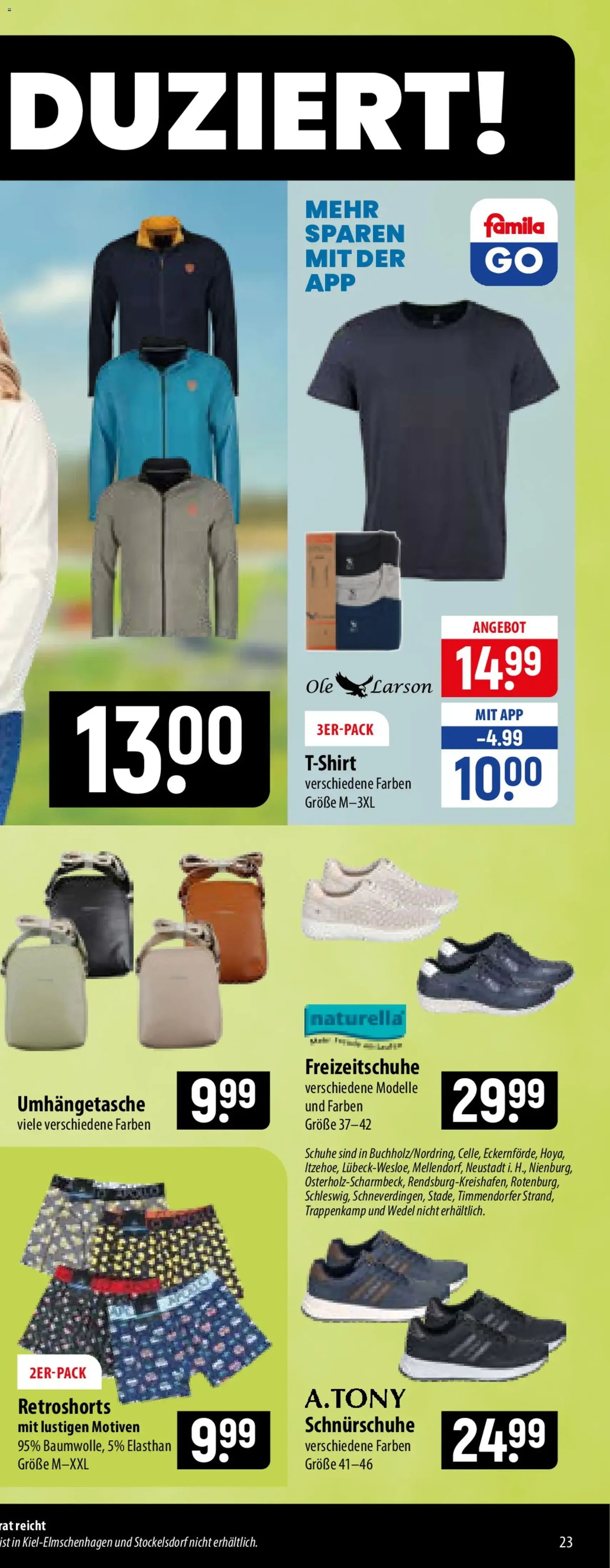 Famila Prospekt - Gültiger Prospekt ab 13.07.2026, Seite 45 von insgesamt 46