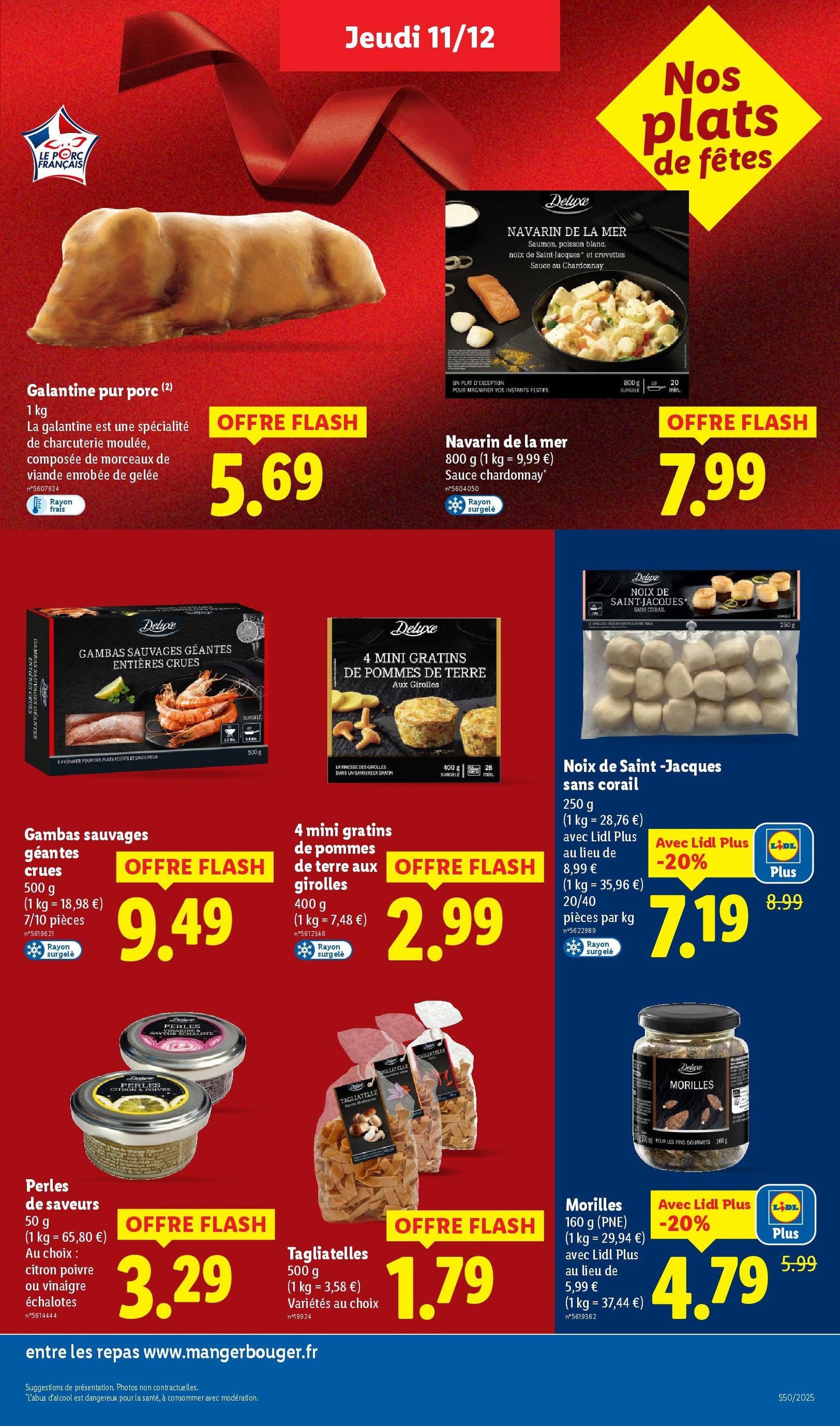 LIDL catalogue semaine 50 - brochure valable à partir du 11/12/2025, page 33 sur 88