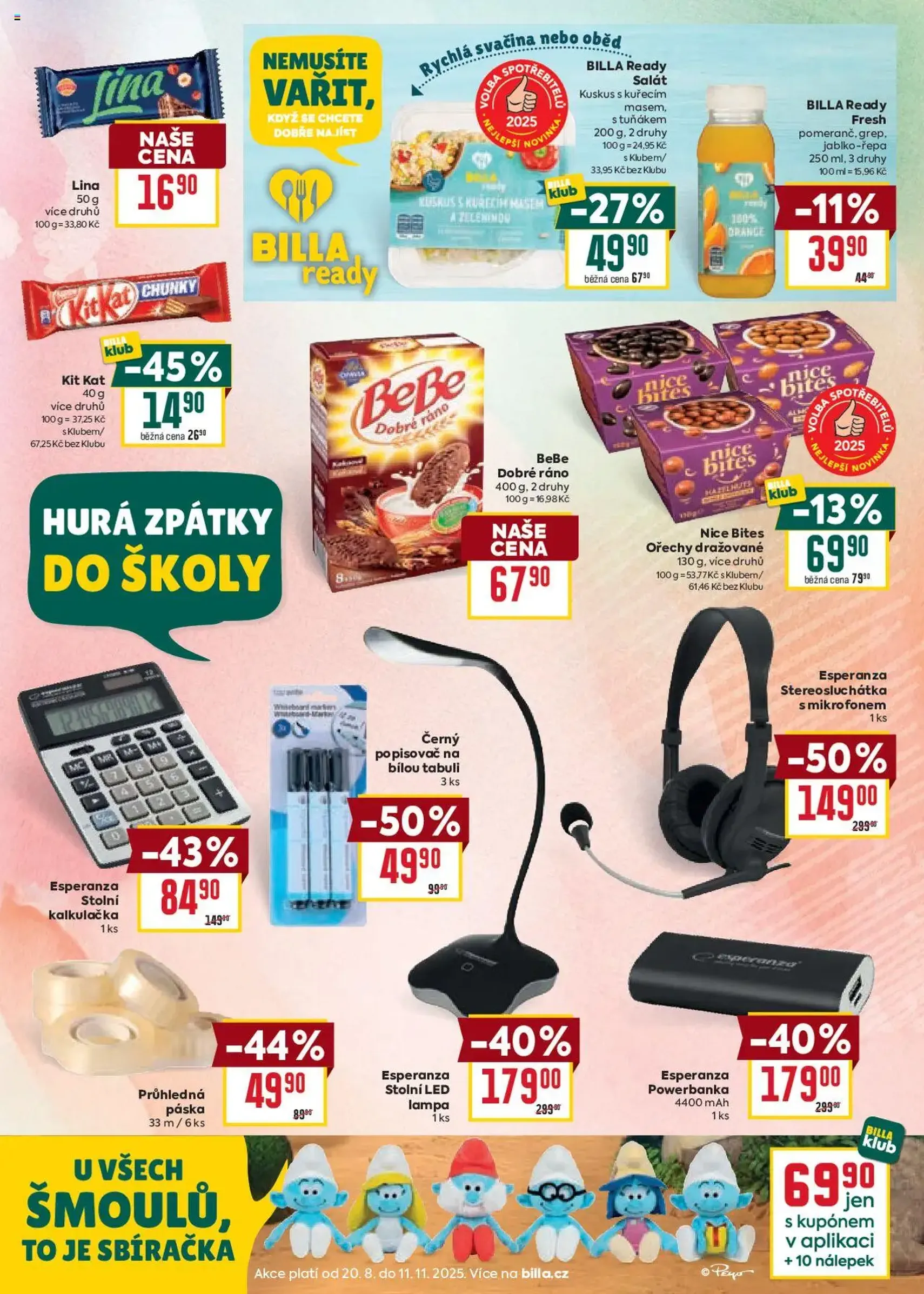 Billa Velký leták - platný leták od 20.08.2025 strana 14 z 30 Billa Velký leták - platný leták od 20.08.2025 strana 14 z 30
