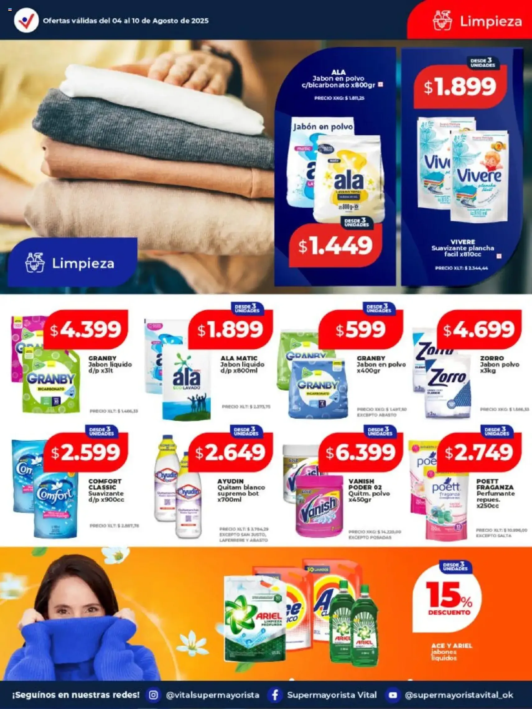 Vital - Ofertas - folleto válido desde 04/08/2025 página 8 de 24