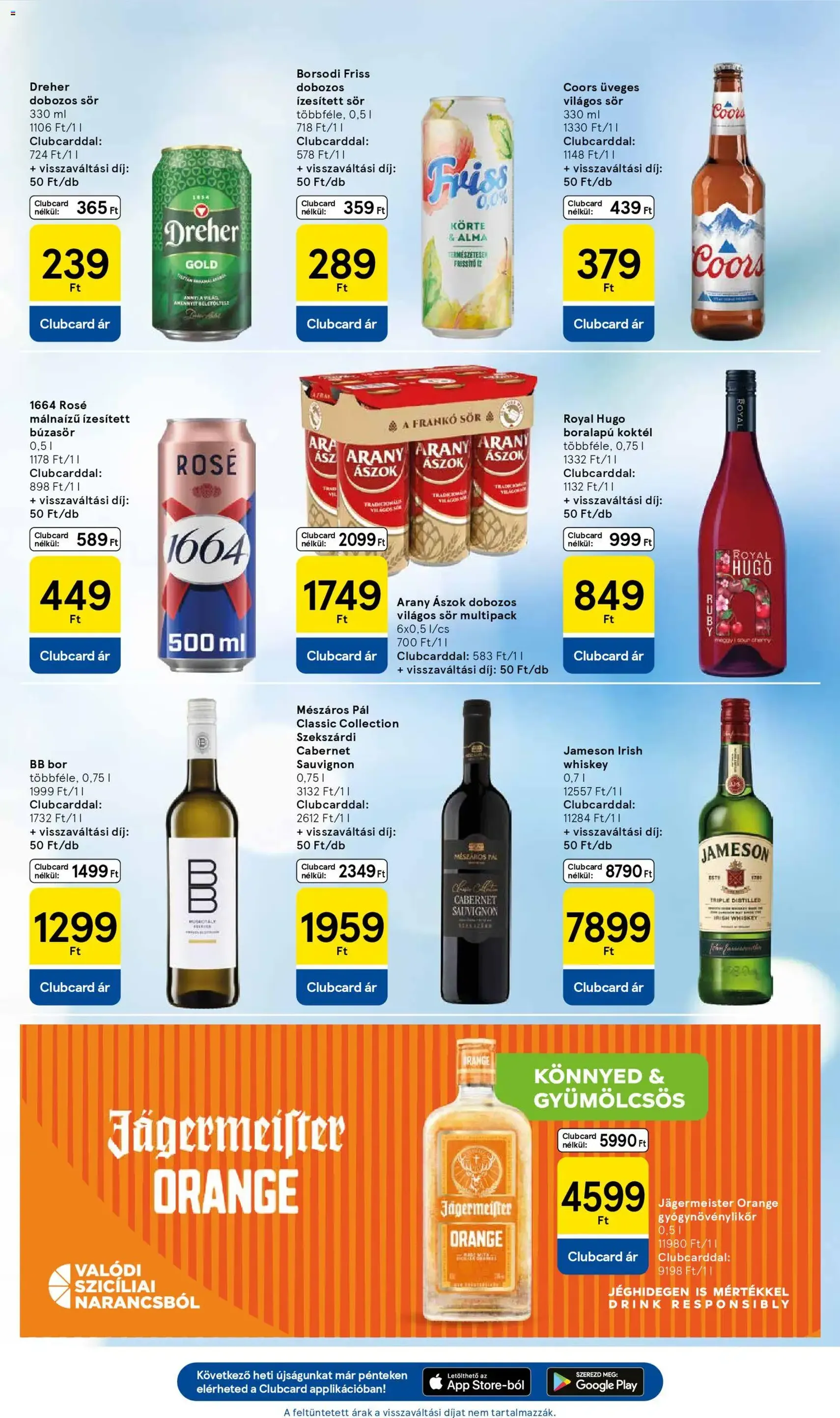 Tesco Hipermarket - Akciós újság - 2025.10.30. érvényes szórólap 25 oldal 32 oldalból Tesco Hipermarket - Akciós újság - 2025.10.30. érvényes szórólap 25 oldal 32 oldalból