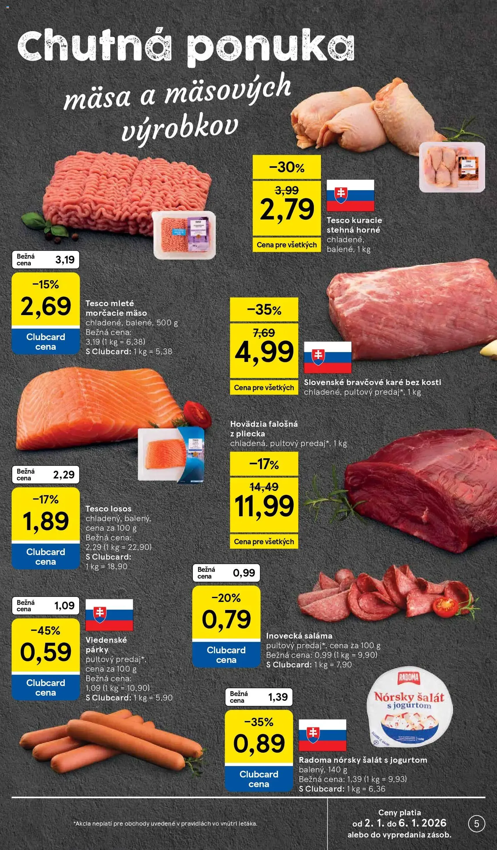 Tesco Hypermarket - leták - platný leták od 02.01.2026 strana 5 z 32