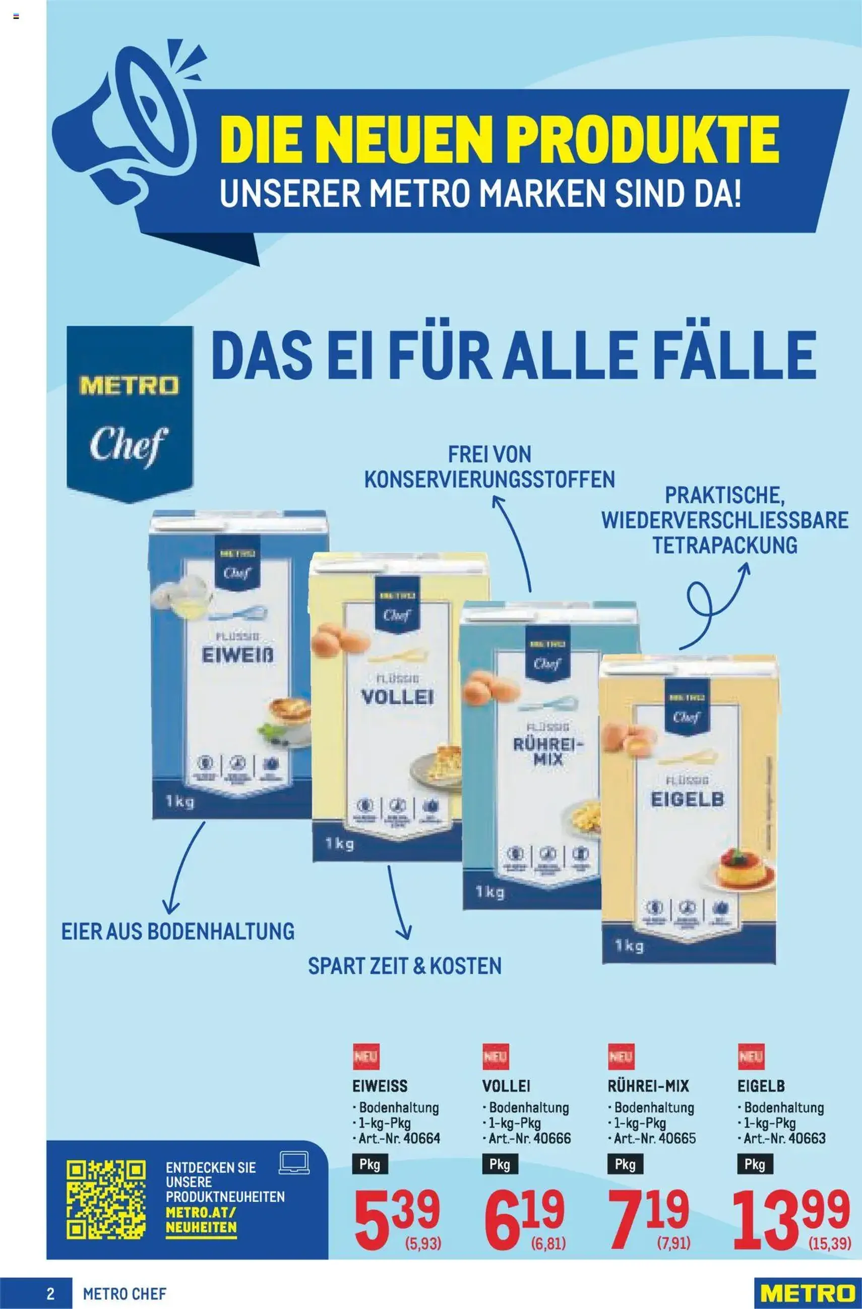 Metro angebote Profi - Gültiger Prospekt ab 02.10.2025, Seite 2 von insgesamt 64