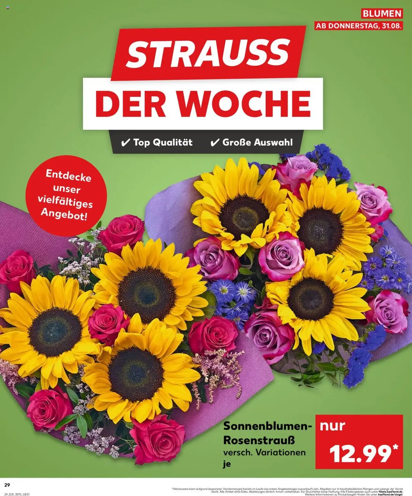 Kaufland Prospekt - Gültiger Prospekt ab 31.07.2025, Seite 29 von insgesamt 36