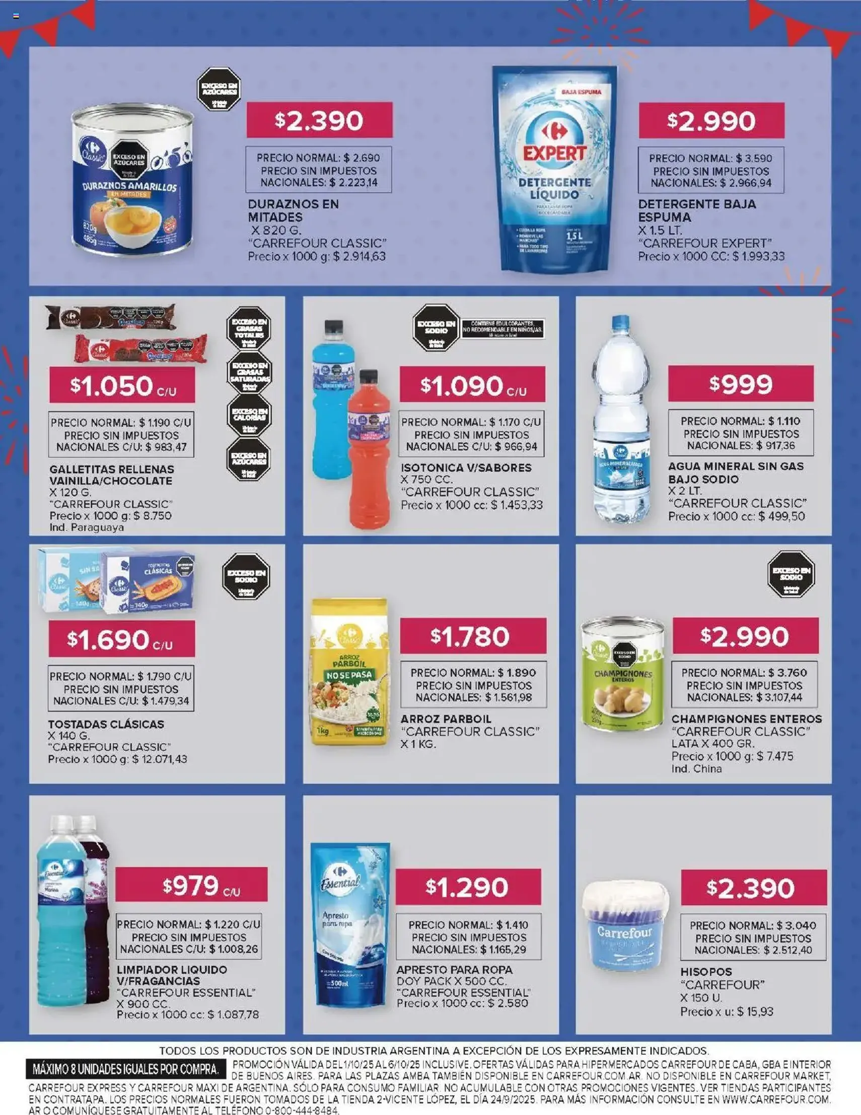 Carrefour ofertas - folleto válido desde 01/10/2025 página 12 de 59 Carrefour ofertas - folleto válido desde 01/10/2025 página 12 de 59