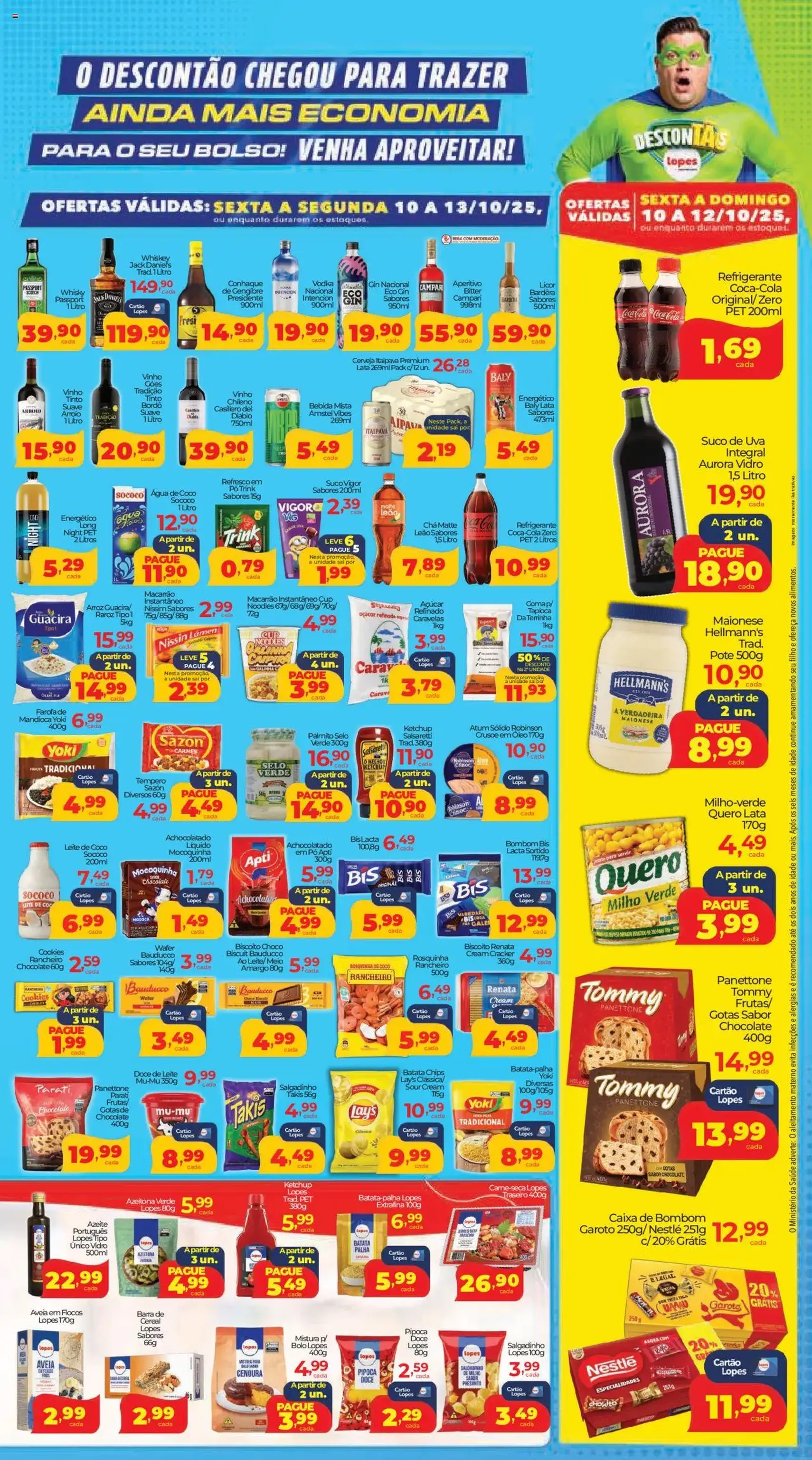 Lopes Supermercados - Ofertas da semana - folheto válido a partir de 10/10/2025 página 3 de 4