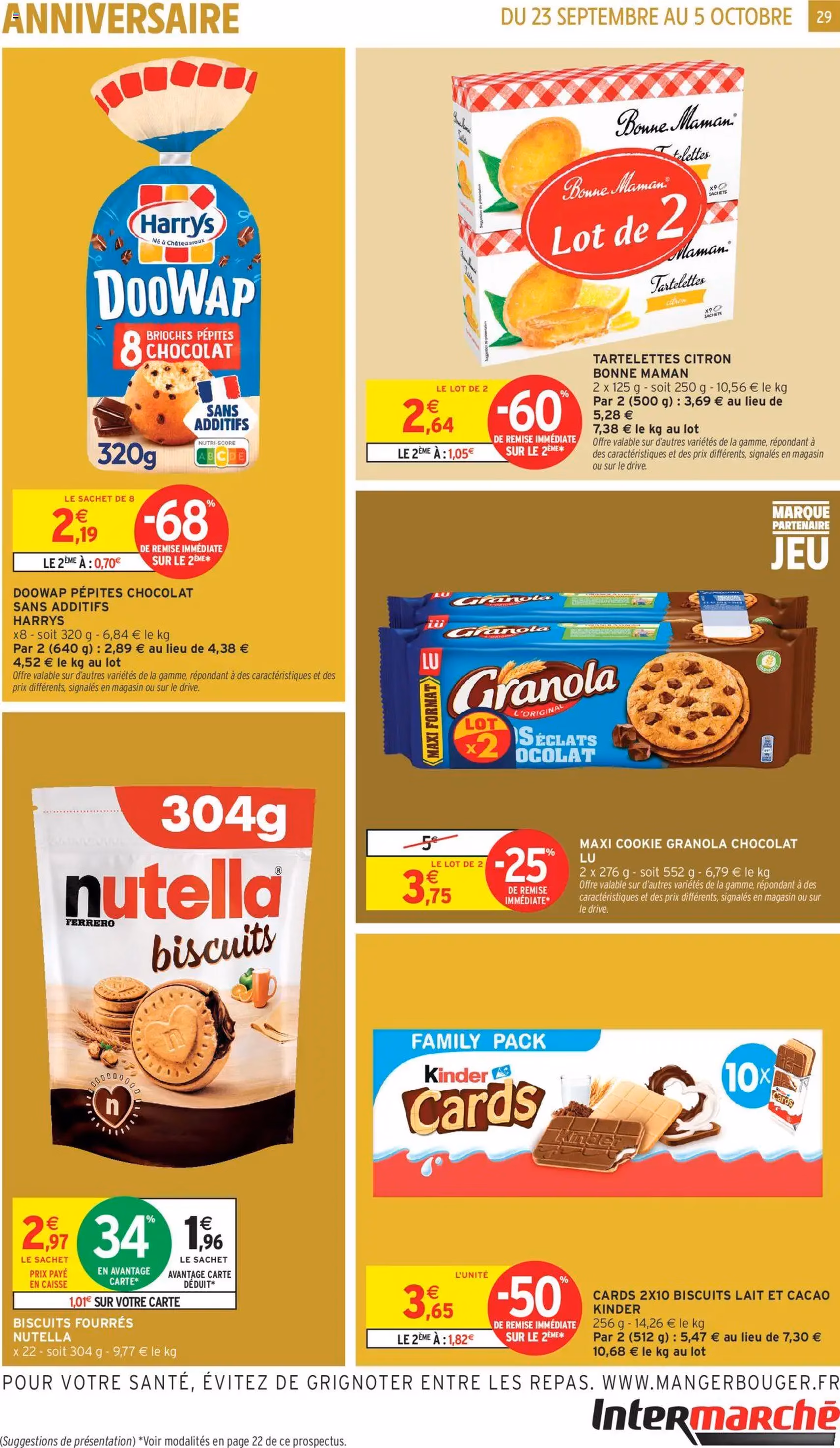 Intermarché catalogue semaine 39 - brochure valable à partir du 23/09/2025, page 29 sur 52