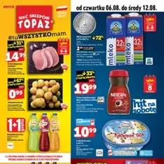 Topaz gazetka - podgląd gazetki ważnej od 06.08.2026