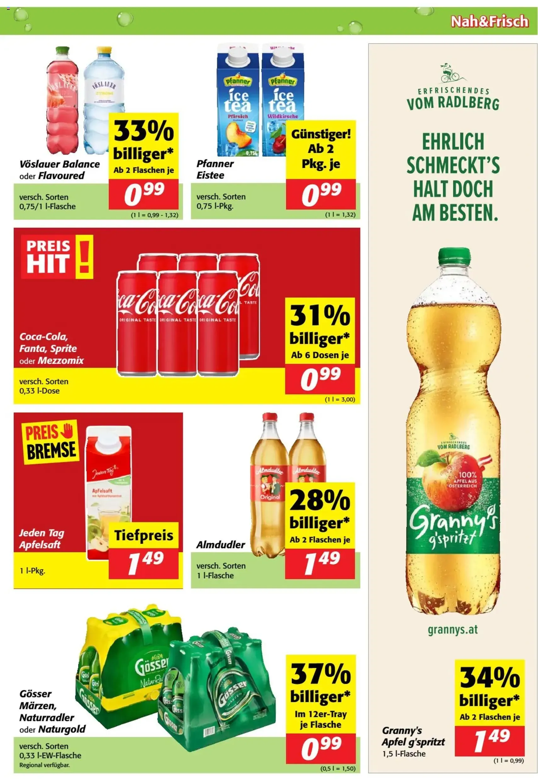 Nah und Frisch Flugblatt - Gültiger Prospekt ab 05.08.2026, Seite 7 von insgesamt 8