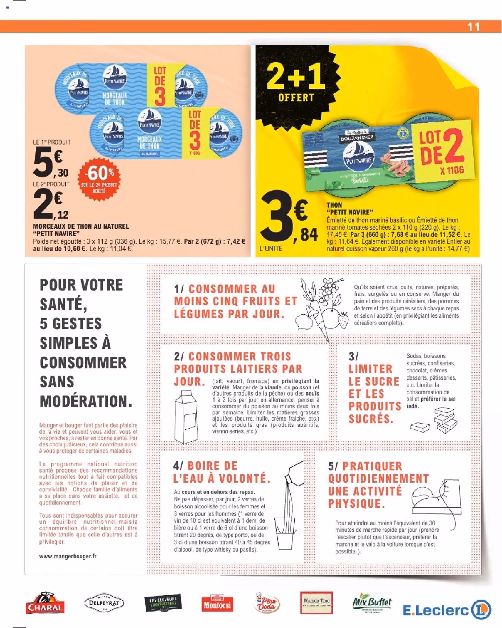 E.Leclerc catalogue de la semaine 16 - brochure valable à partir du 14/04/2026, page 11 sur 56