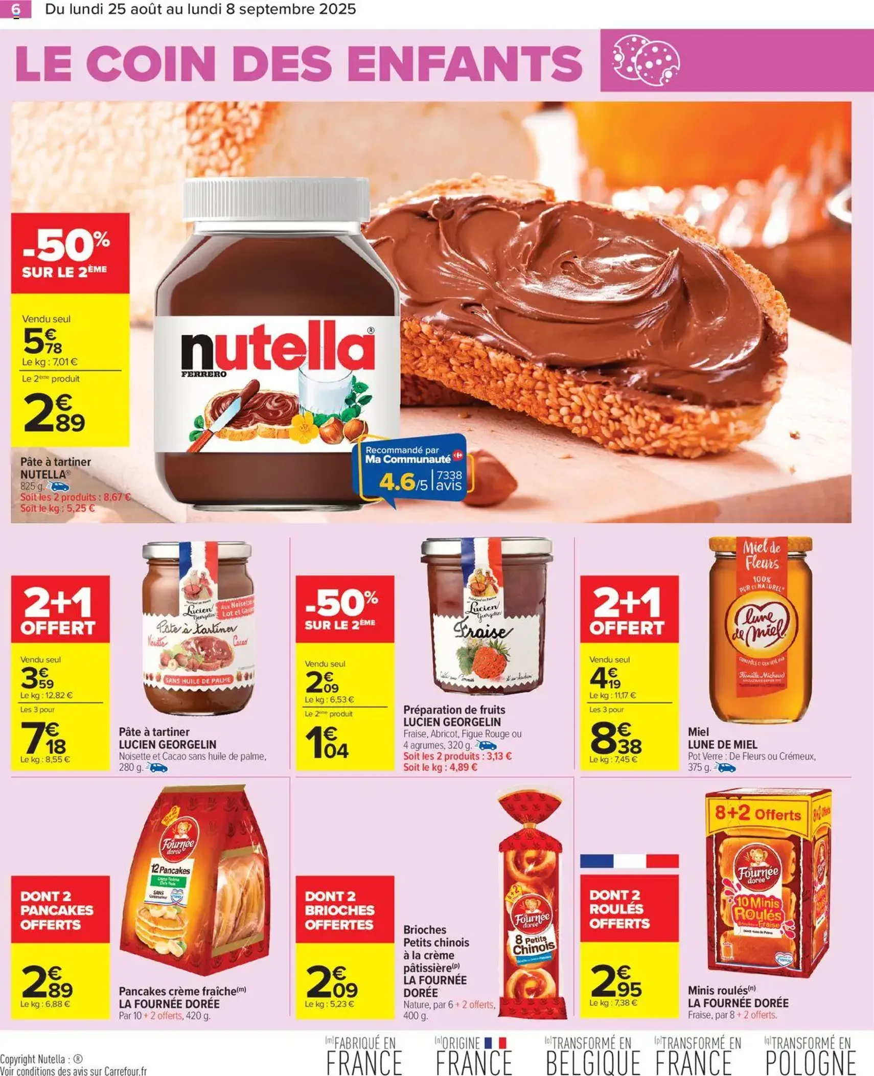 Carrefour catalogue semaine 35 - brochure valable à partir du 25/08/2025, page 8 sur 72 Carrefour catalogue semaine 35 - brochure valable à partir du 25/08/2025, page 8 sur 72