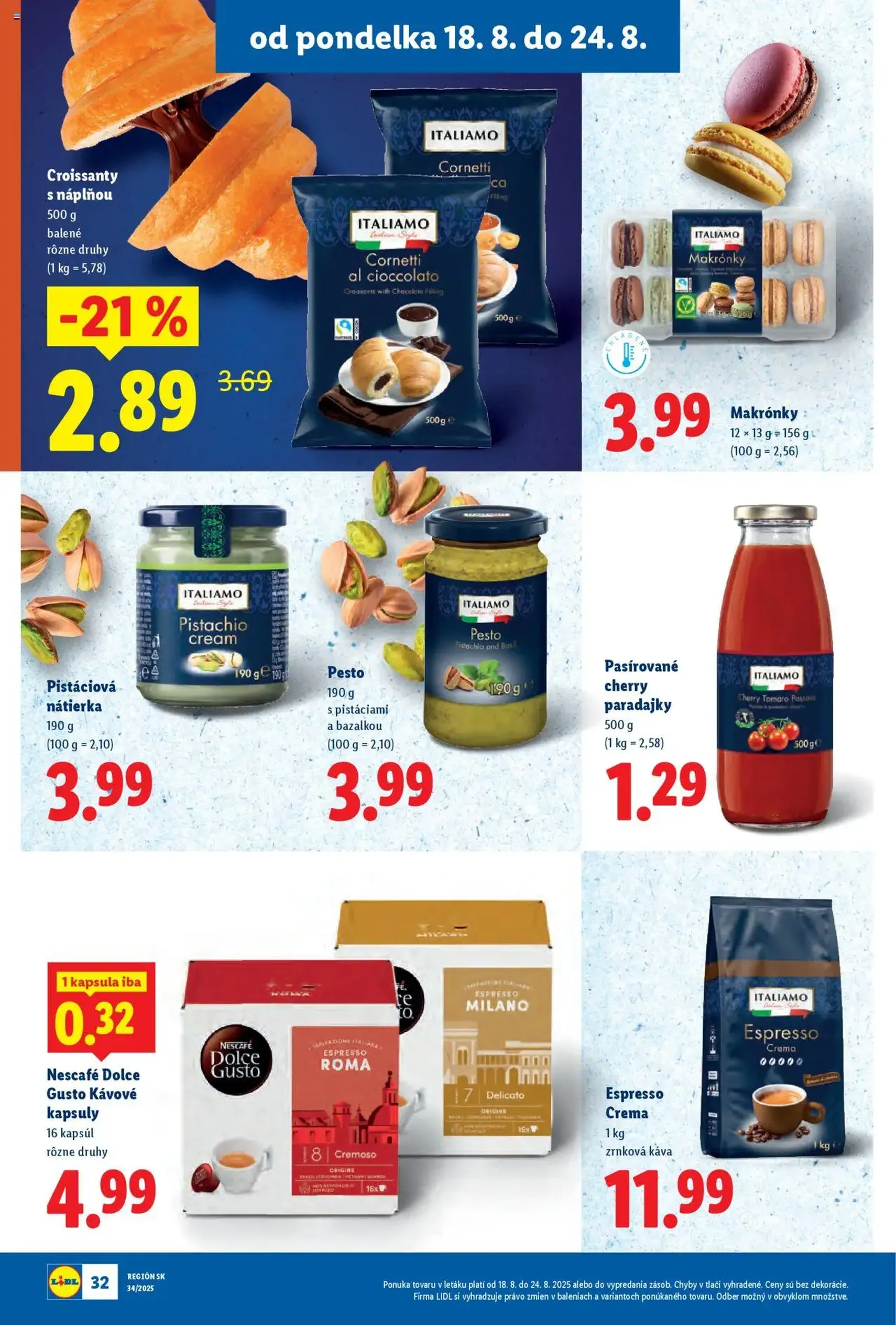 Lidl leták - platný leták od 18.08.2025 strana 34 z 97 Lidl leták - platný leták od 18.08.2025 strana 34 z 97