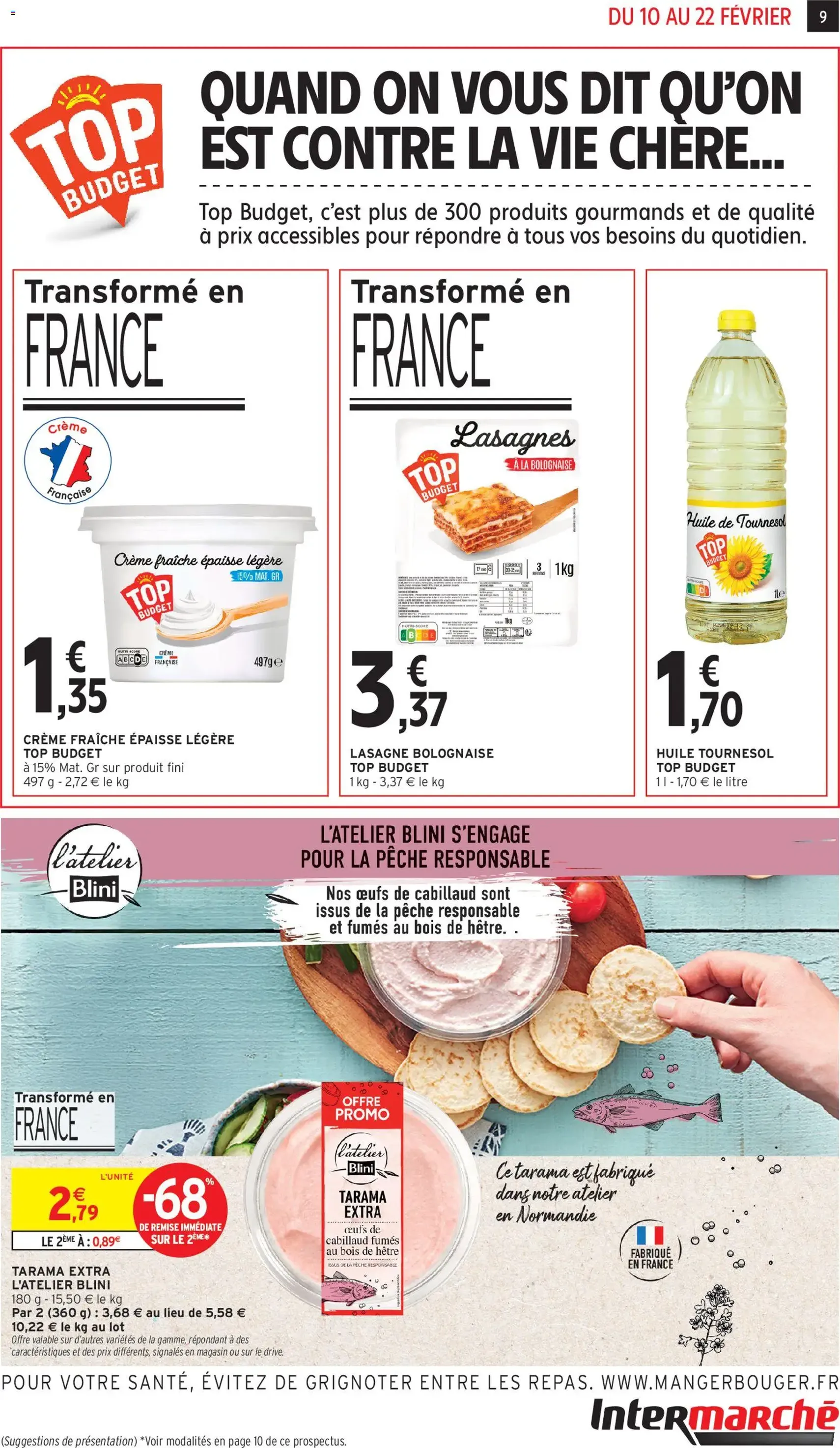 Intermarché catalogue semaine 7 - brochure valable à partir du 10/02/2026, page 9 sur 12