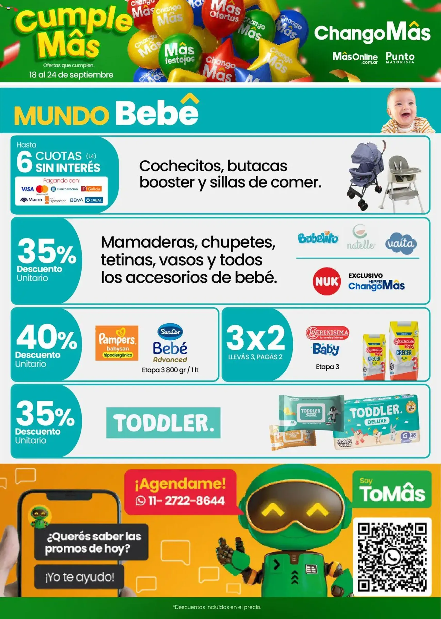Changomas ofertas - folleto válido desde 18/09/2025 página 7 de 16
