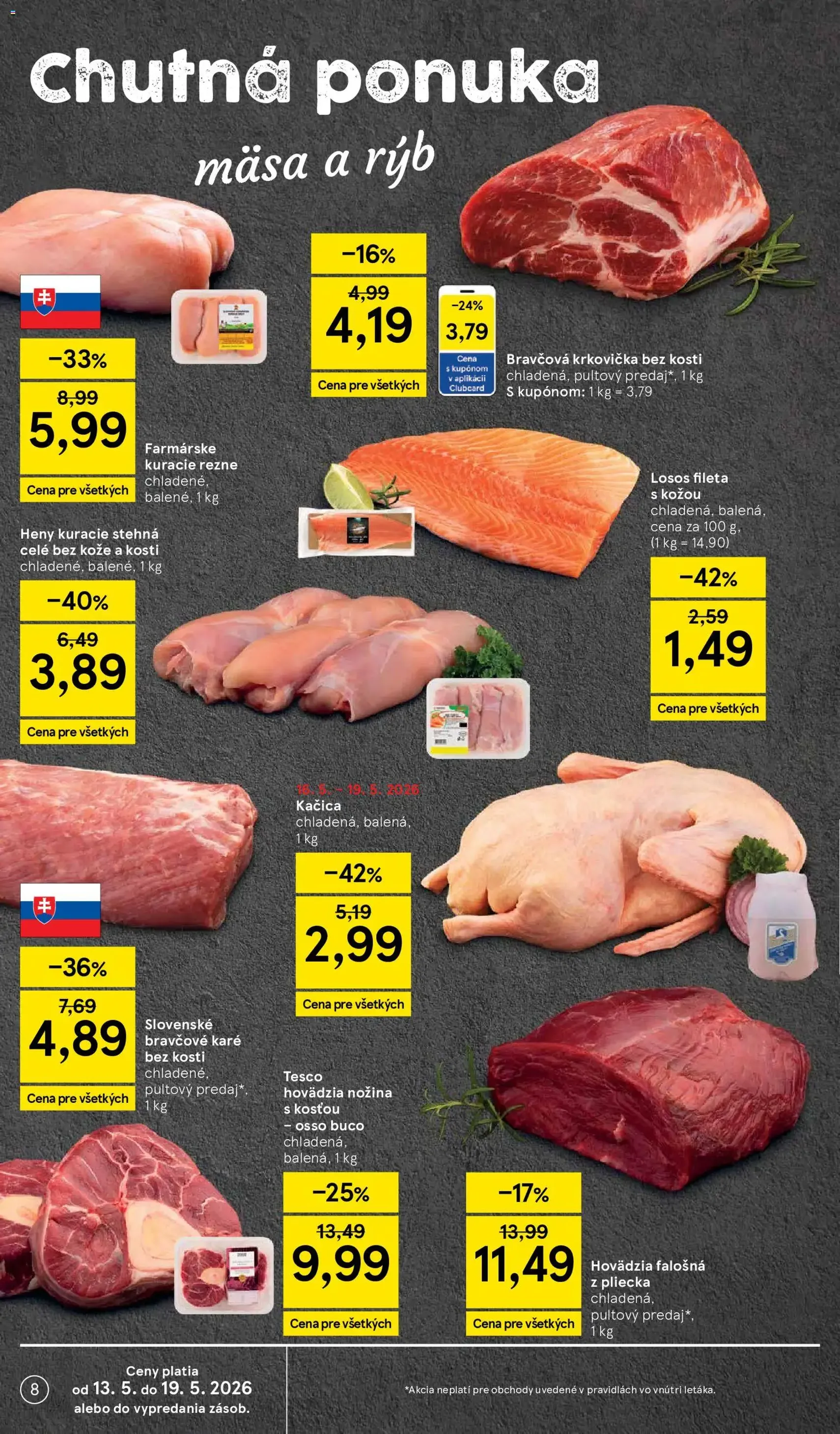 Tesco Hypermarket - leták - platný leták od 13.05.2026 strana 8 z 51