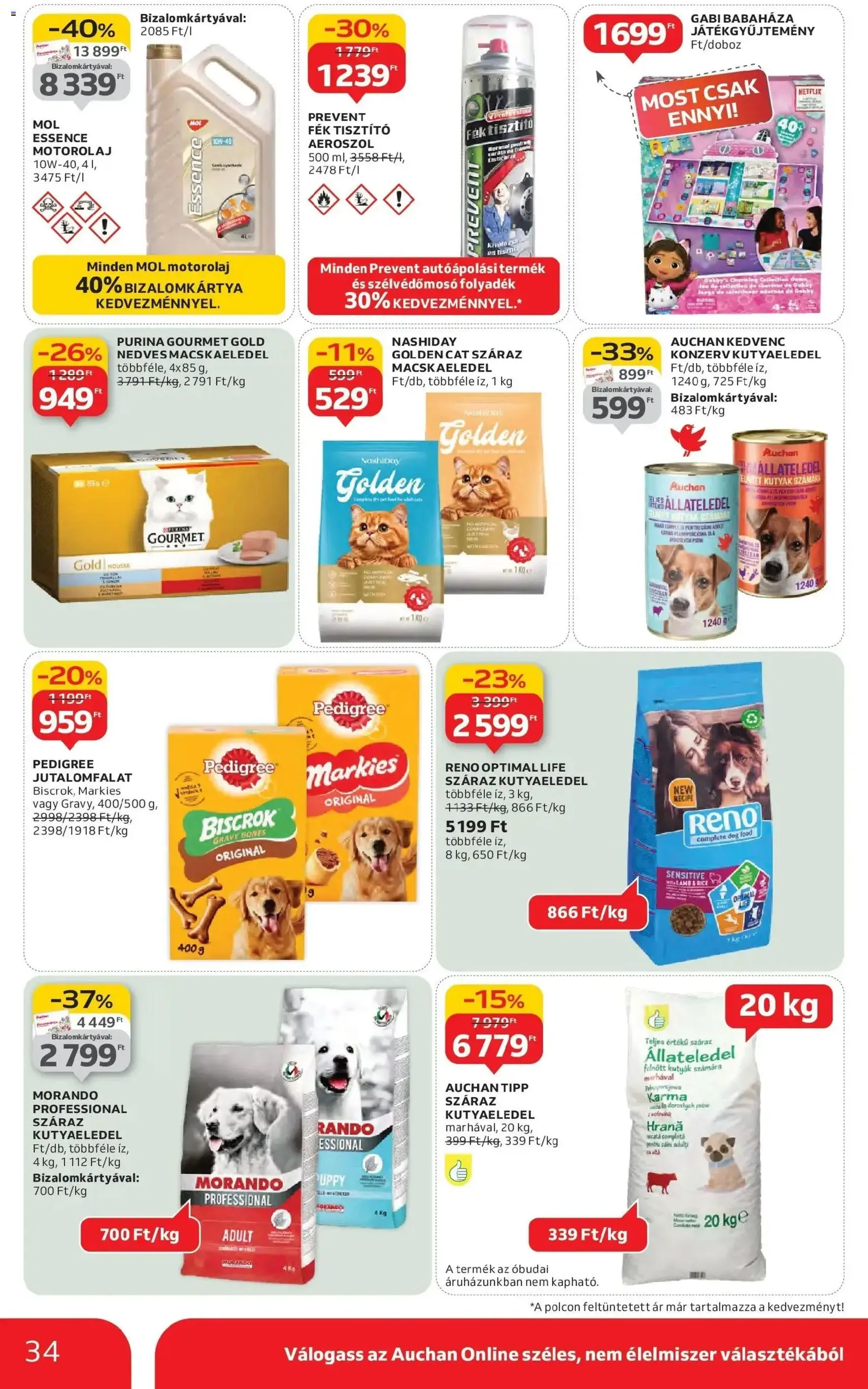 Auchan Akciós újság - 2026.01.29. érvényes szórólap 34 oldal 38 oldalból