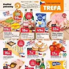 Trefa leták - náhled letáku platný od 12.11.2025