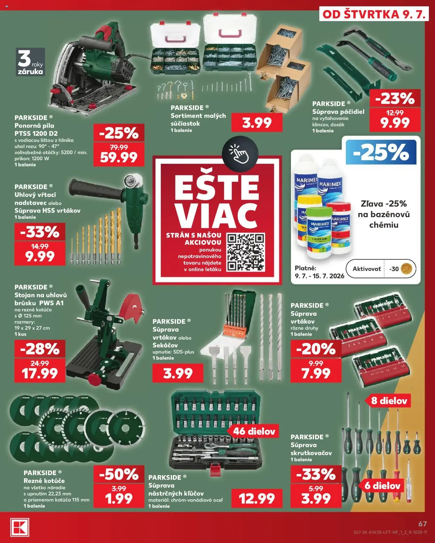 Kaufland leták - platný leták od 09.07.2026 strana 67 z 82