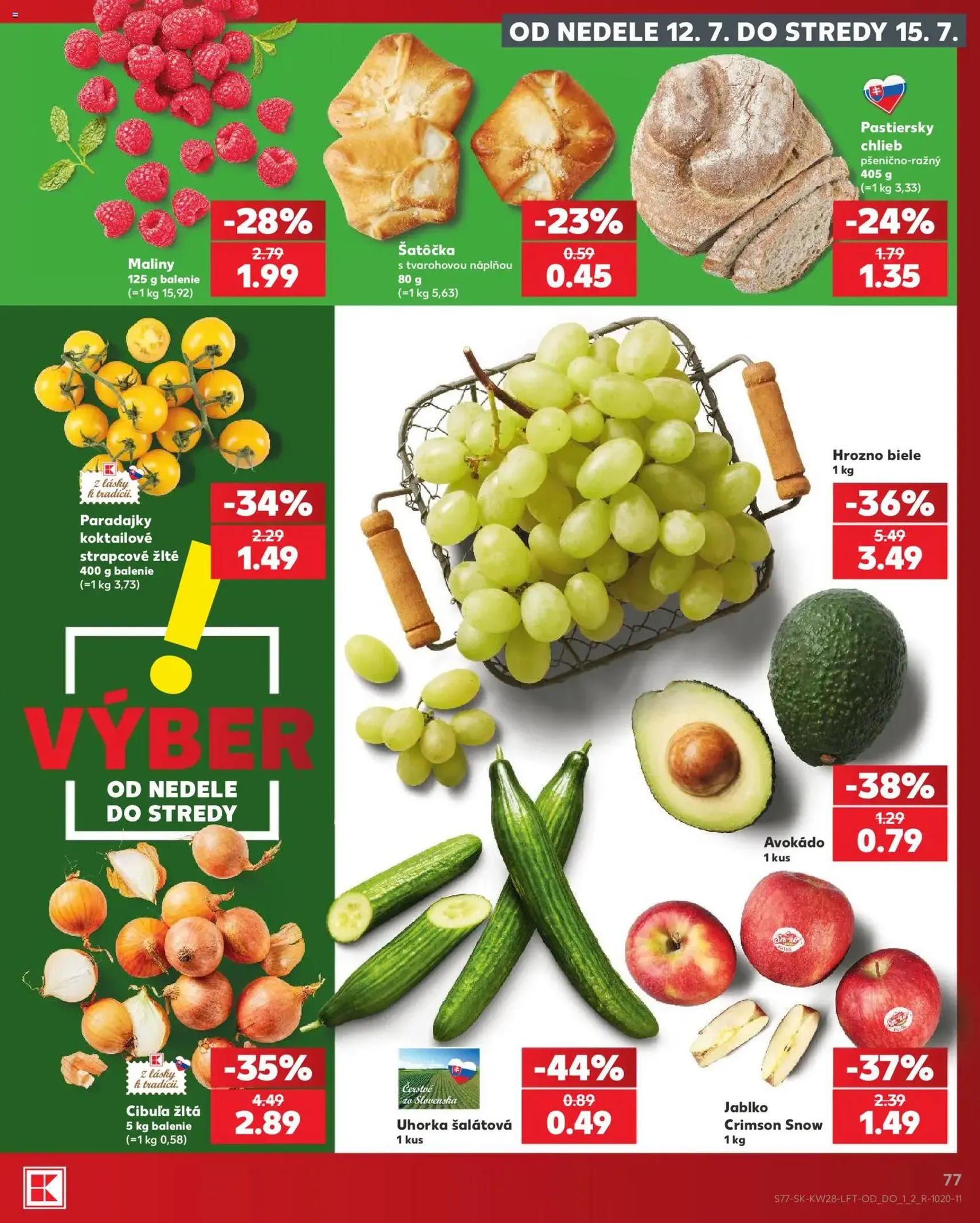 Kaufland leták - platný leták od 09.07.2026 strana 77 z 82