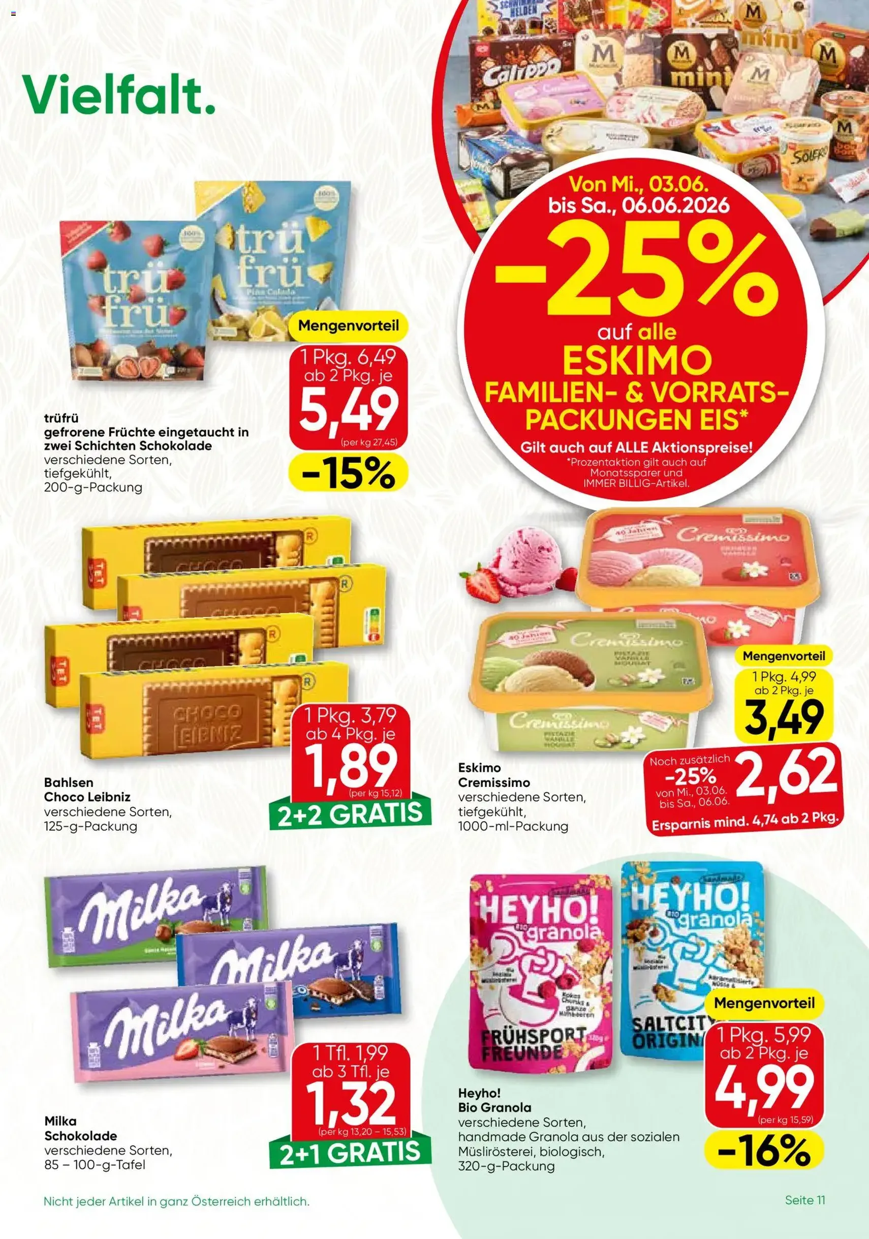 SPAR Gourmet Flugblatt - Gültiger Prospekt ab 03.06.2026, Seite 11 von insgesamt 12