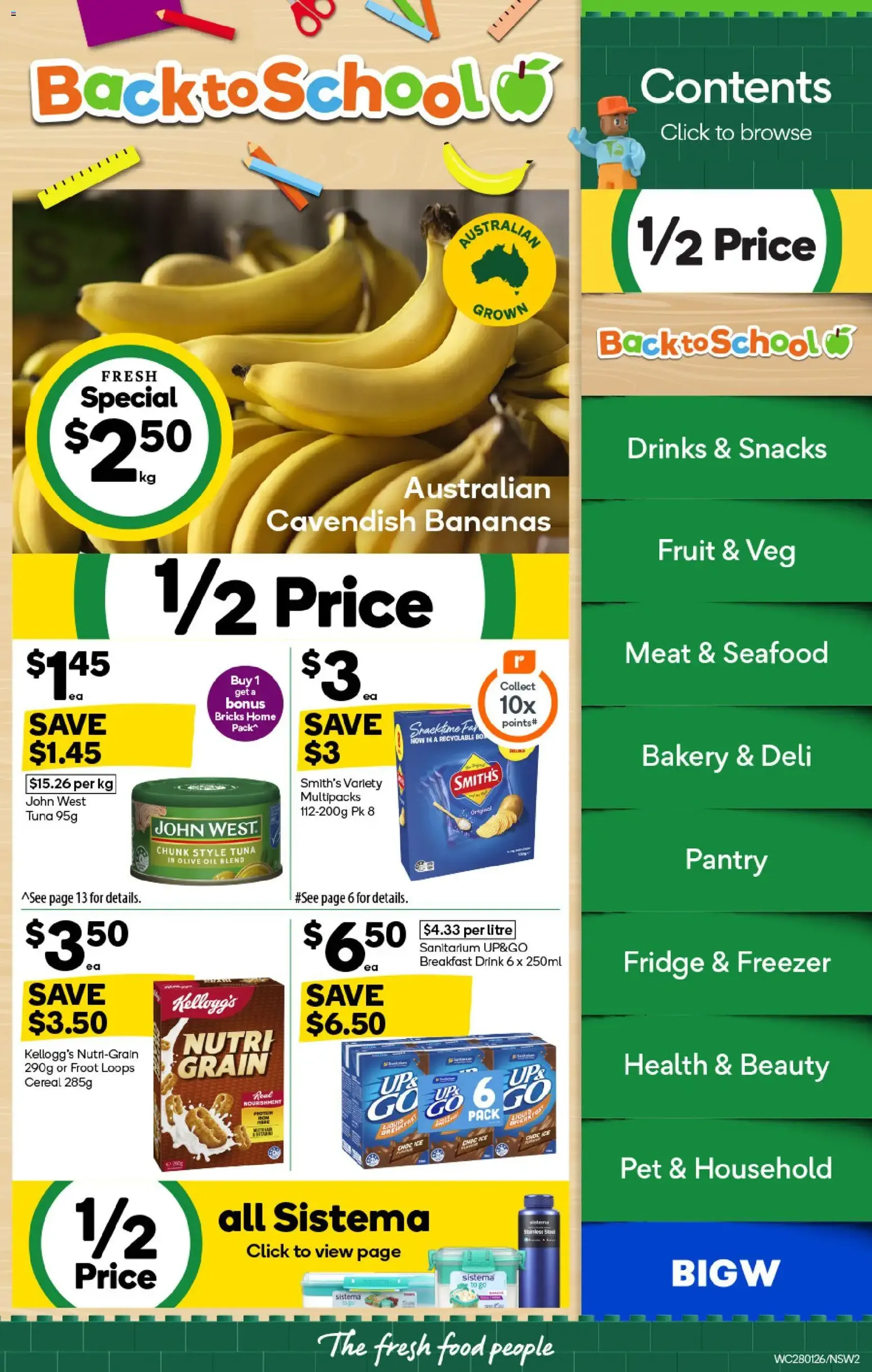 Weekly catalogue Woolworths 28/01 - valid flyer from 28/01/2026, page 2 of 52