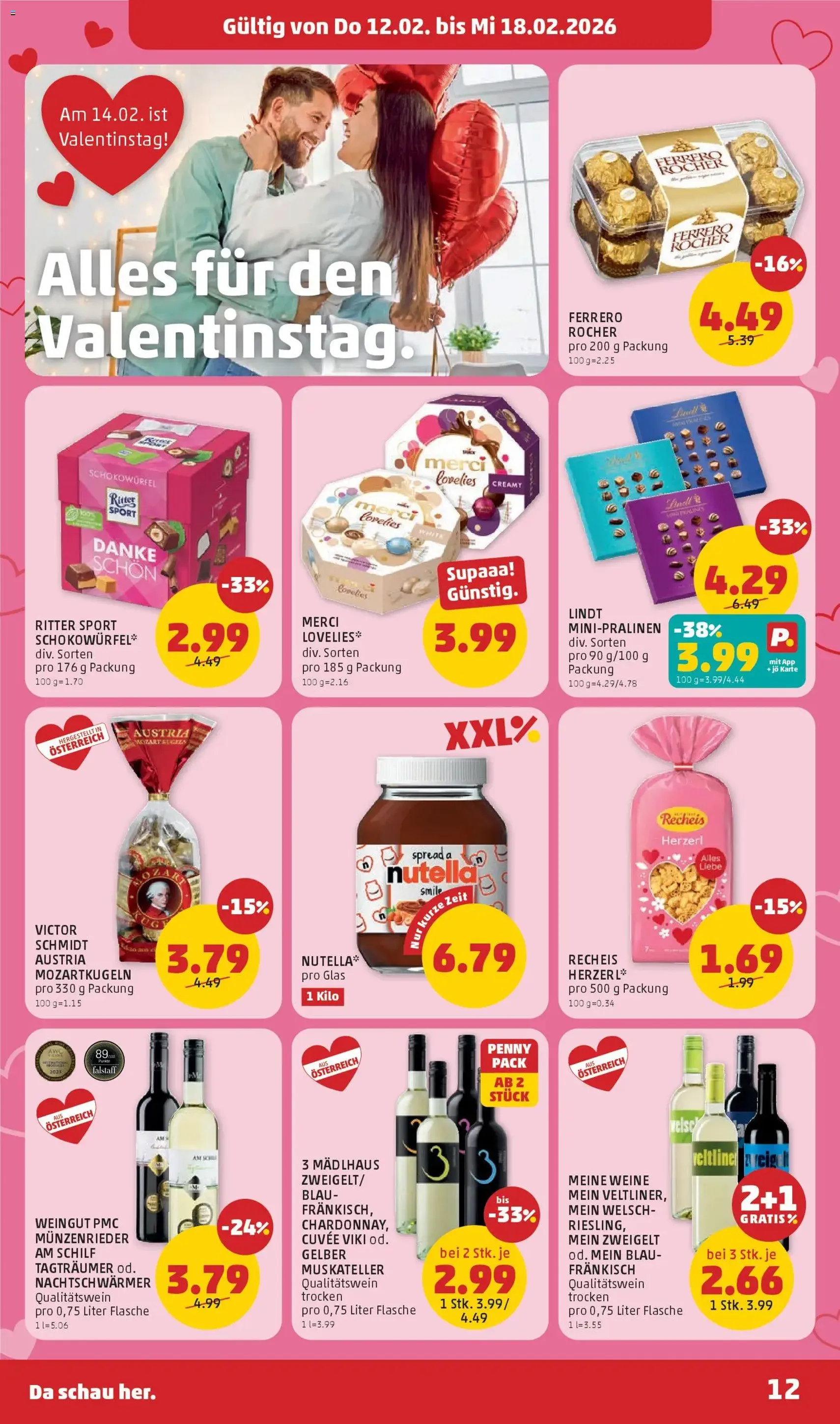 Penny Markt Flugblatt - Gültiger Prospekt ab 12.02.2026, Seite 12 von insgesamt 32