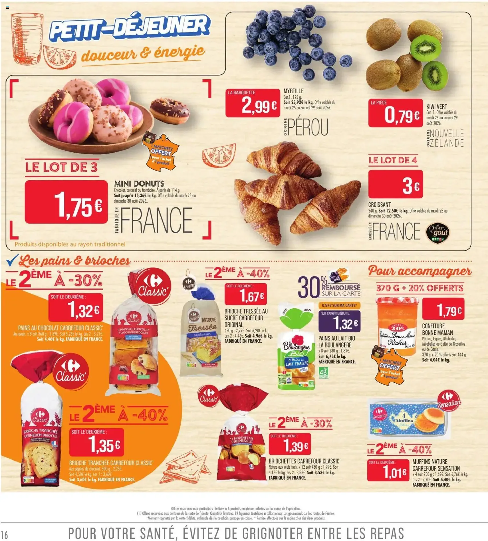 Match Supermarché catalogue - brochure valable à partir du 25/08/2026, page 16 sur 26