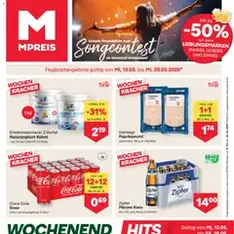 MPREIS Flugblatt - Prospekt Vorschau gültig ab 13.05.2026
