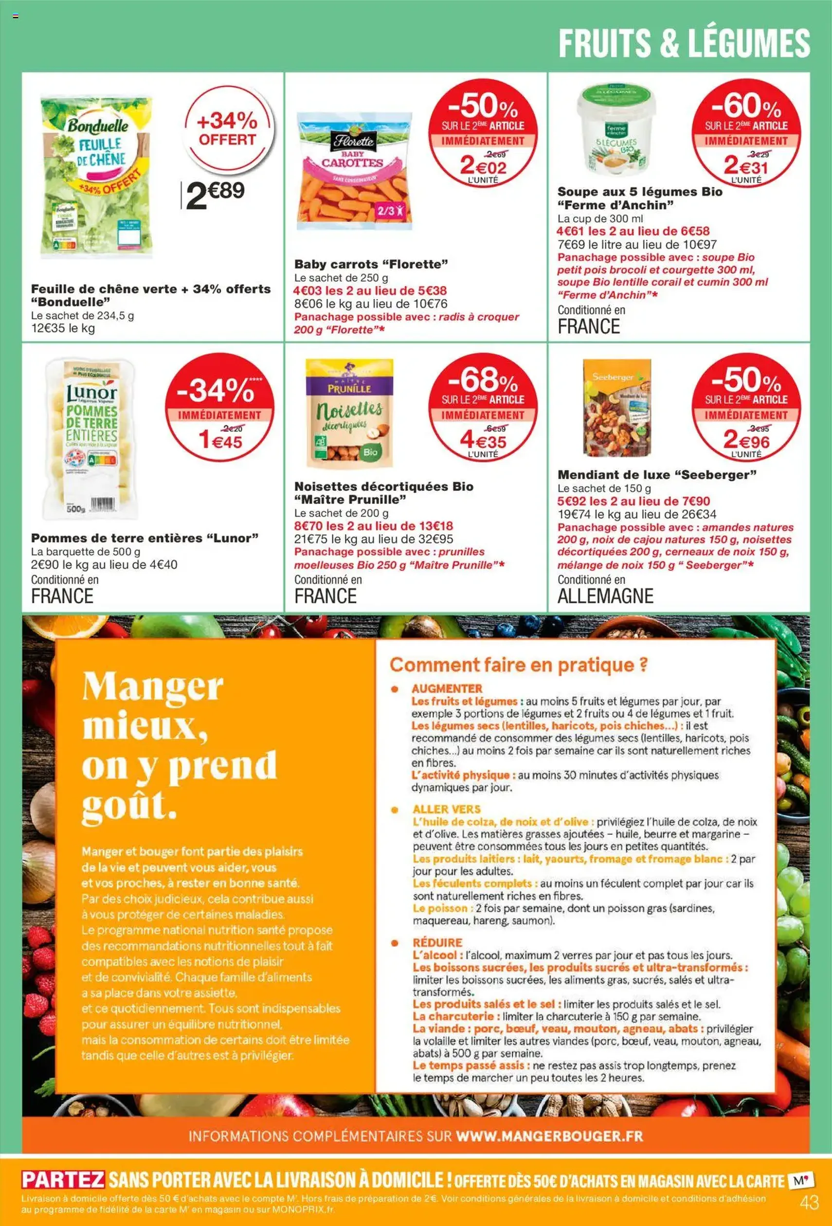 Monoprix catalogue - brochure valable à partir du 23/09/2025, page 43 sur 56 Monoprix catalogue - brochure valable à partir du 23/09/2025, page 43 sur 56