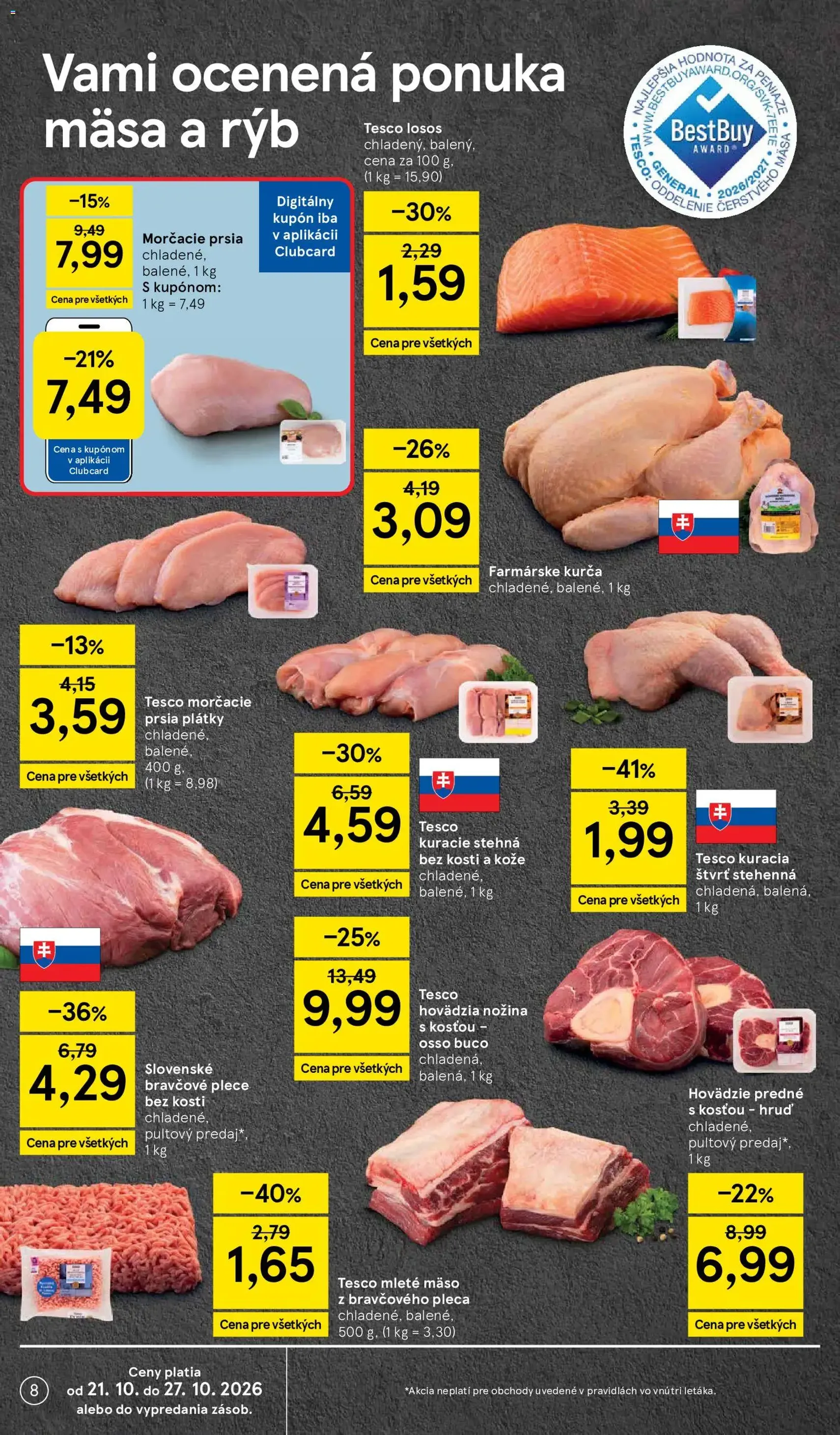 Tesco Hypermarket - leták - platný leták od 21.10.2026 strana 8 z 42