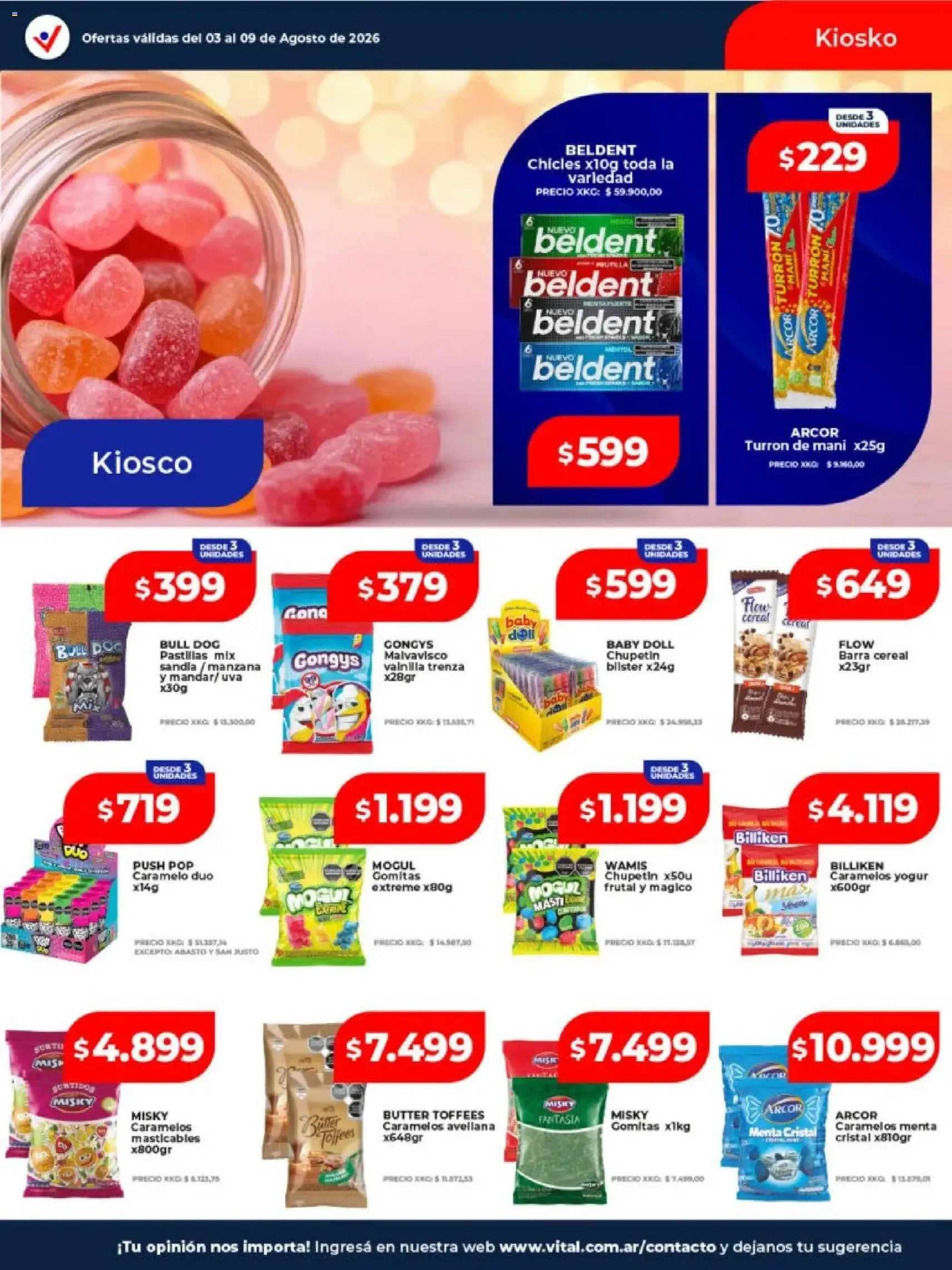 Vital - Ofertas - folleto válido desde 03/08/2026 página 21 de 26