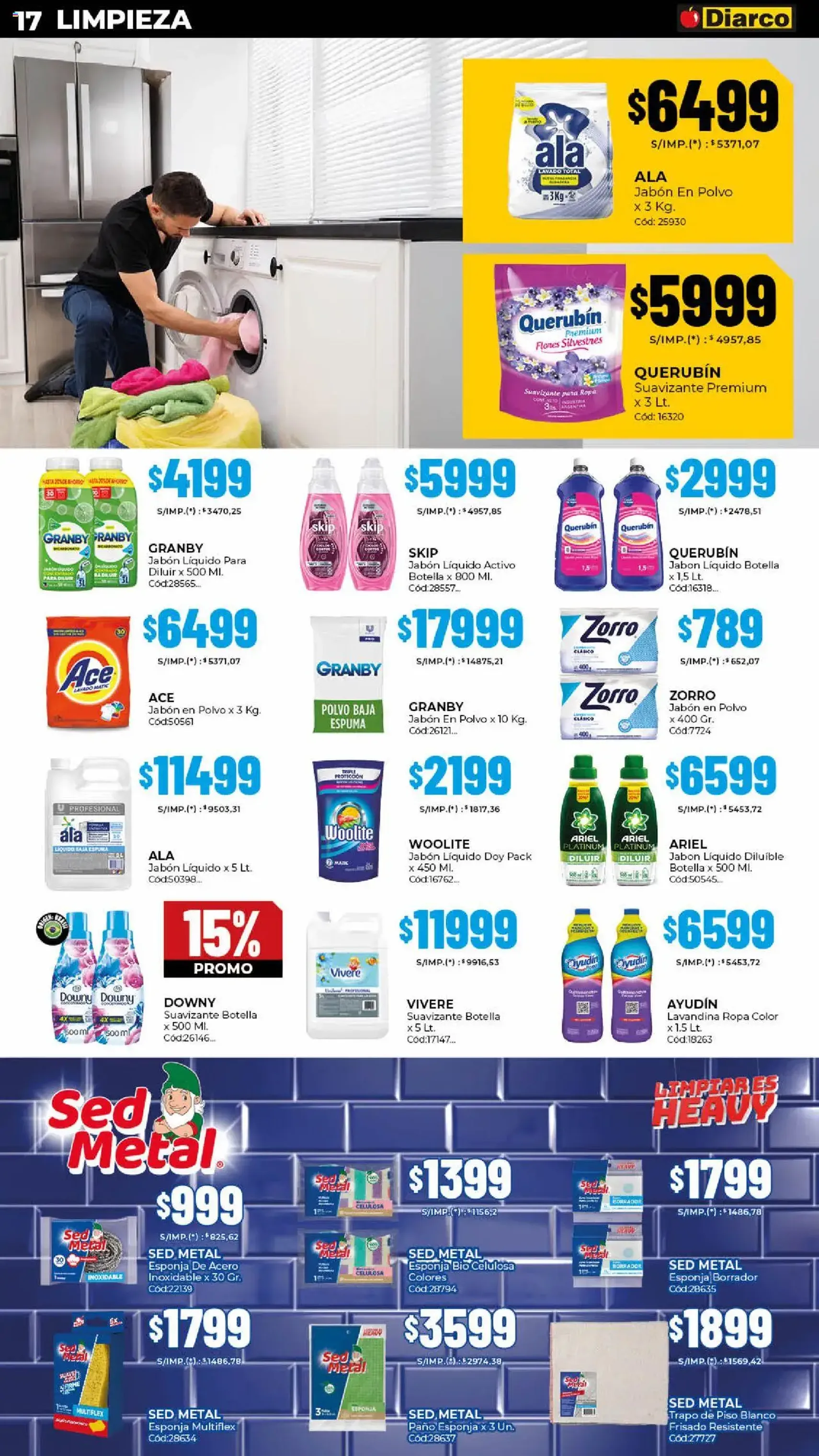 Diarco ofertas - folleto válido desde 20/10/2025 página 17 de 21 Diarco ofertas - folleto válido desde 20/10/2025 página 17 de 21