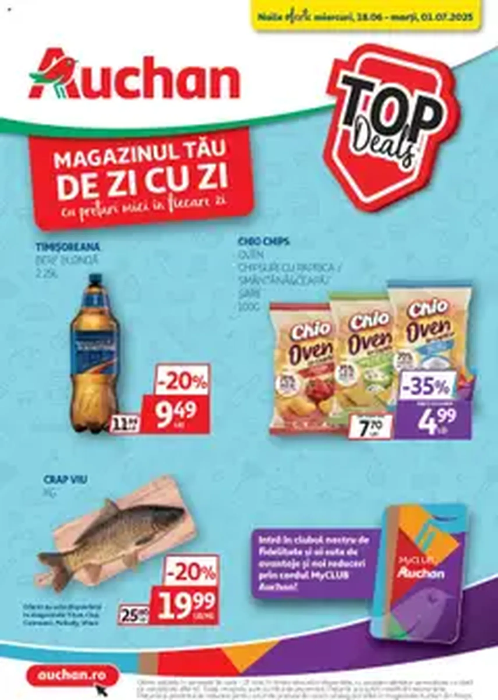Catalog Auchan - cataloage valabile începând cu 18.06.2025 pagina 1 din 1