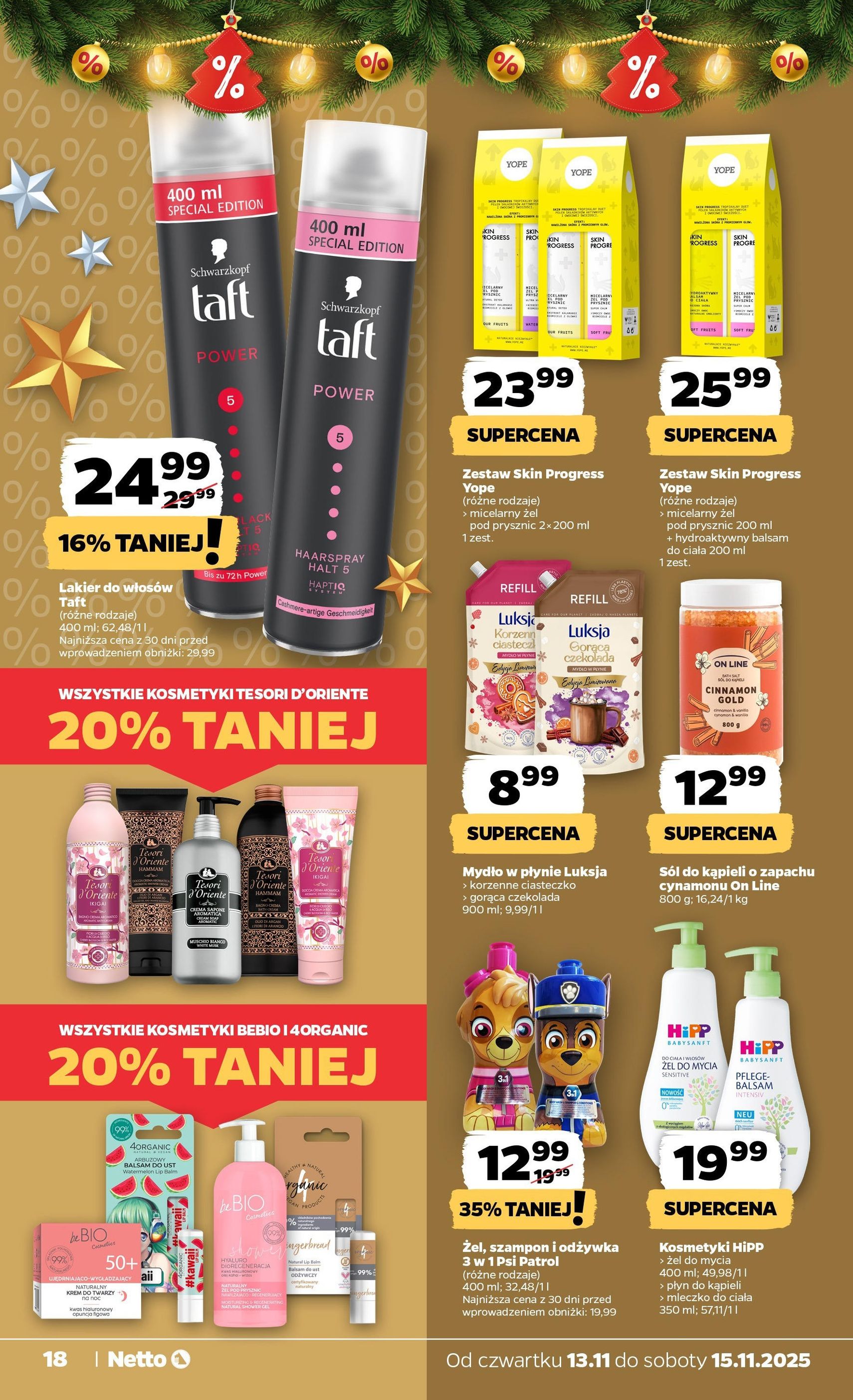 Netto gazetka - Spożywcza - ważny gazetka od 13.11.2025 strona 18 z 24