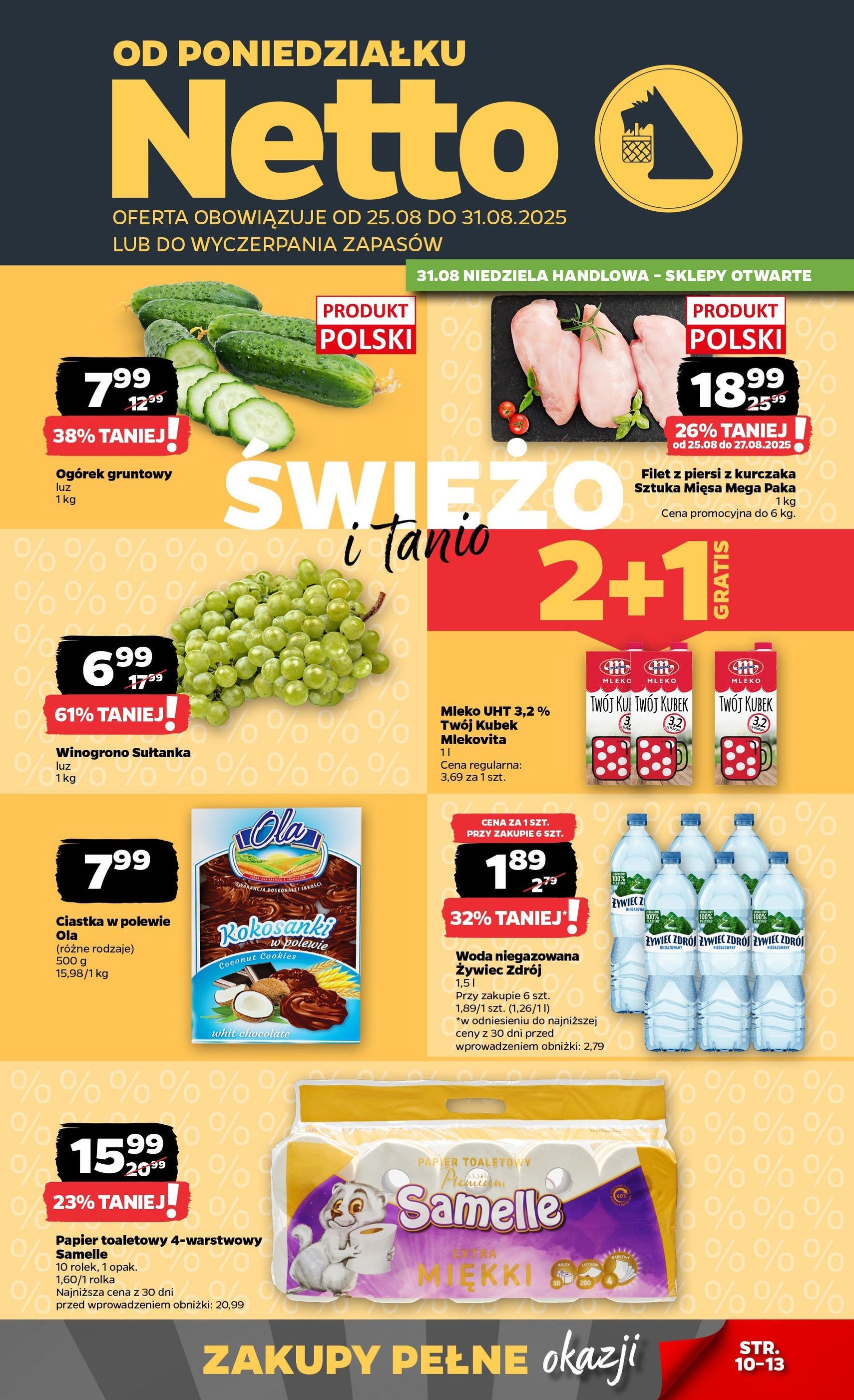 Netto gazetka - Spożywcza - ważny gazetka od 25.08.2025 strona 1 z 31 Netto gazetka - Spożywcza - ważny gazetka od 25.08.2025 strona 1 z 31